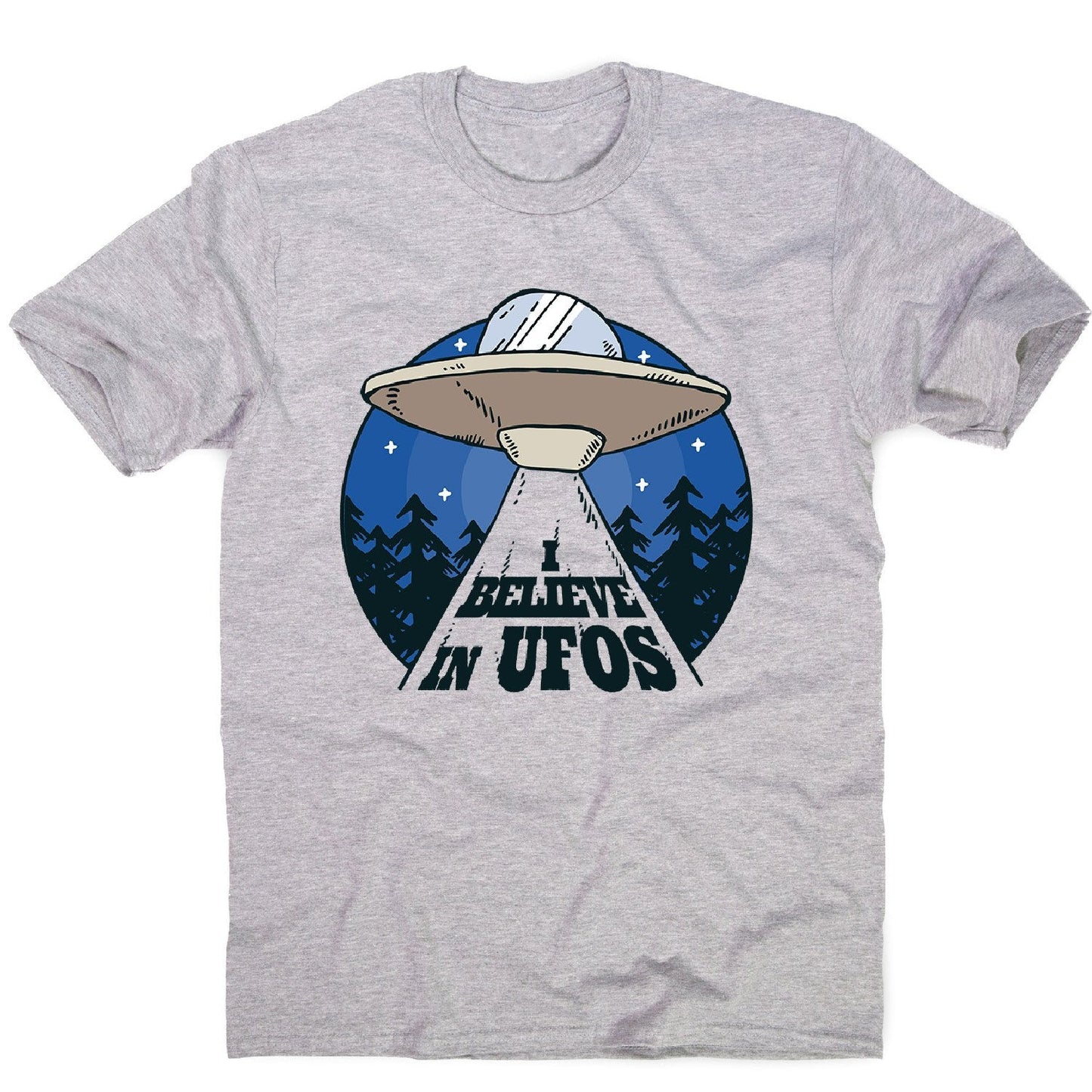 Alien spaceship - men's funny premium t-shirt