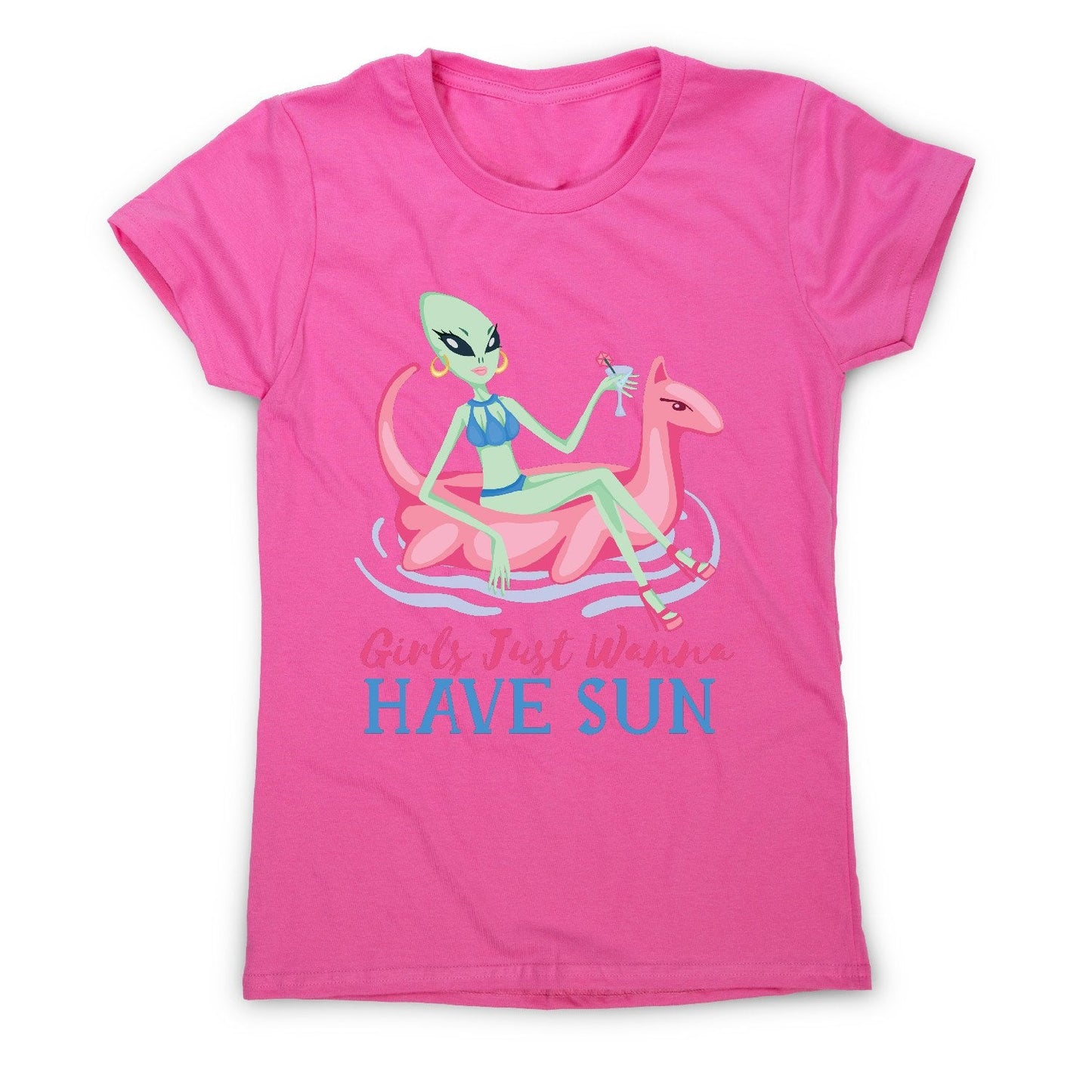 Alien sun - funny - women's t-shirt