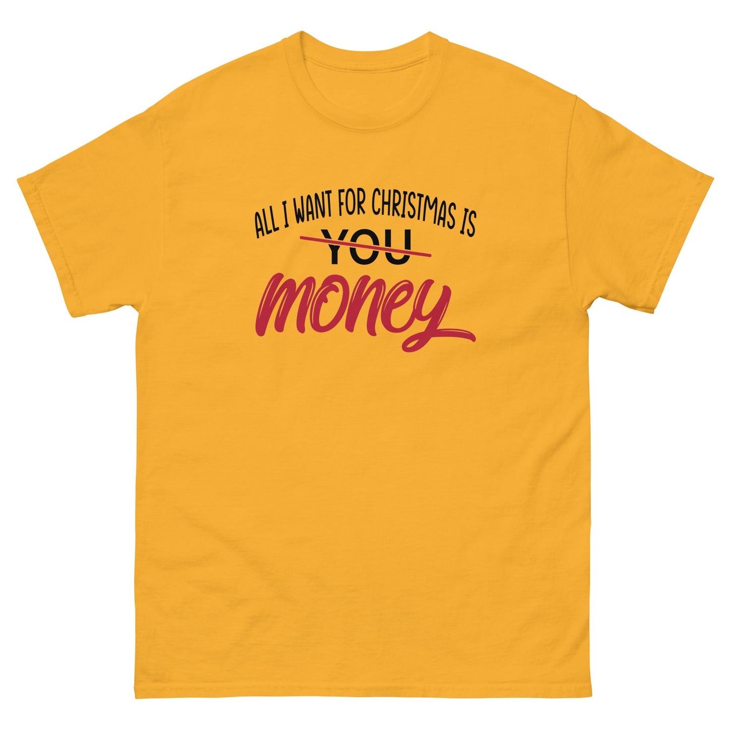 Premium All I Want for Christmas T‑Shirt Festive Graphic Cotton Tee