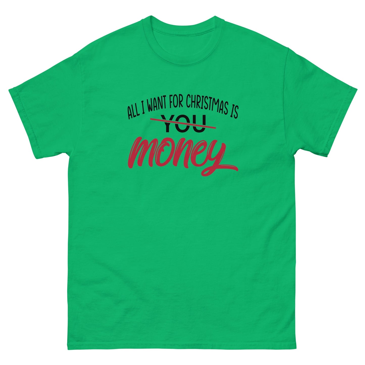 Premium All I Want for Christmas T‑Shirt Festive Graphic Cotton Tee