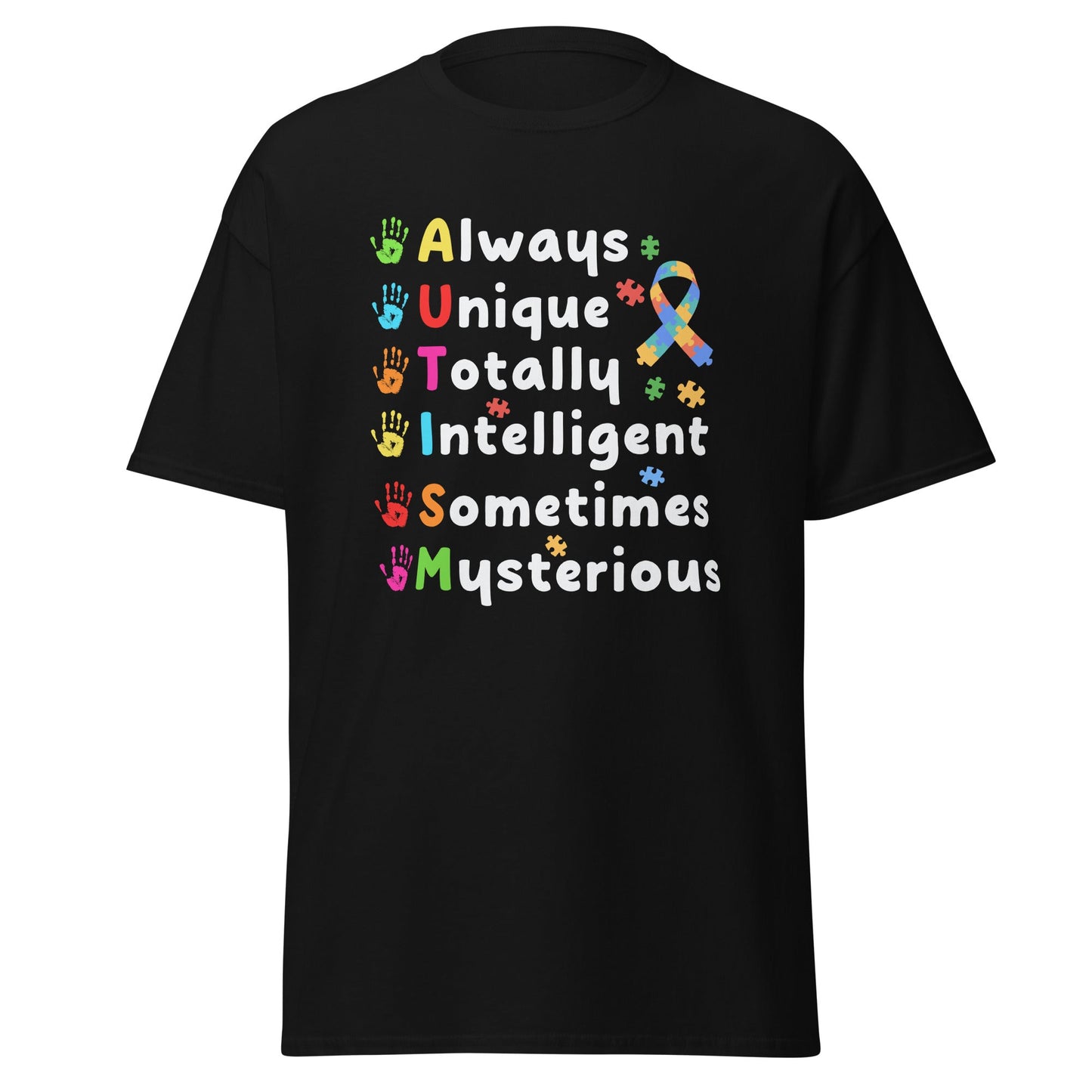 Always Unique Autism T-Shirt – Celebrate Individuality Graphic Tee