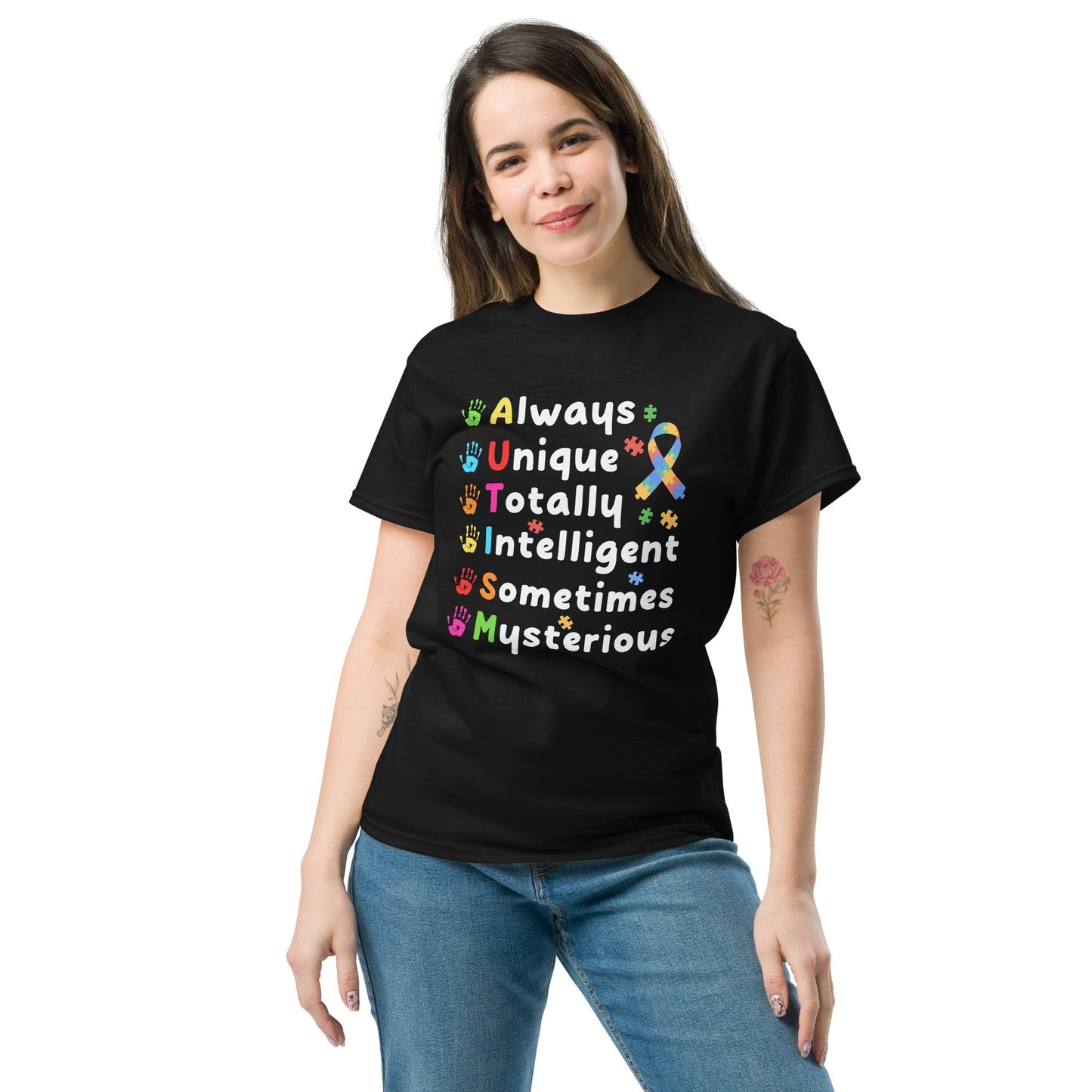 Always Unique Autism T-Shirt – Celebrate Individuality Graphic Tee