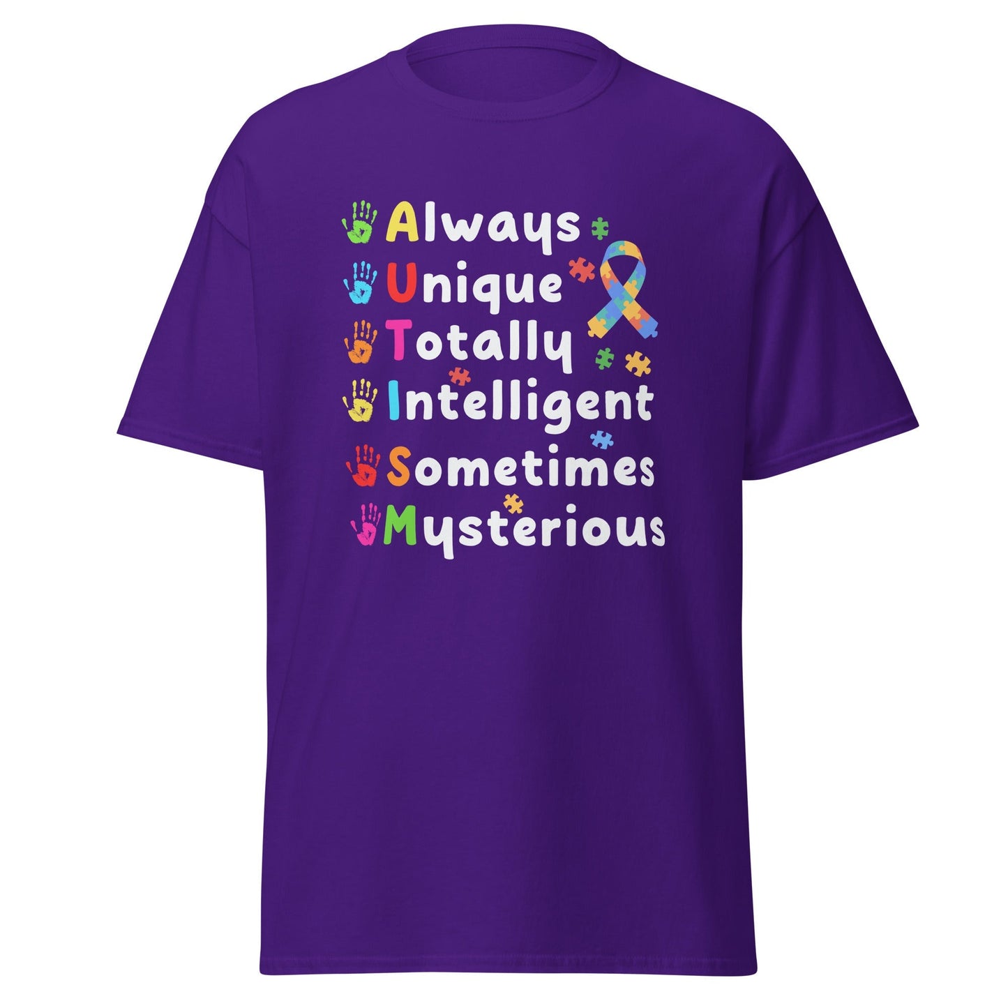 Always Unique Autism T-Shirt – Celebrate Individuality Graphic Tee