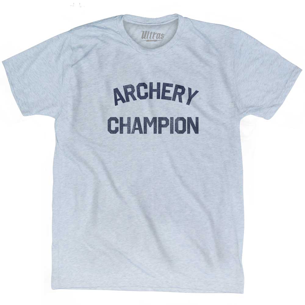 Archery Champion Adult Tri-Blend T-shirt Style007