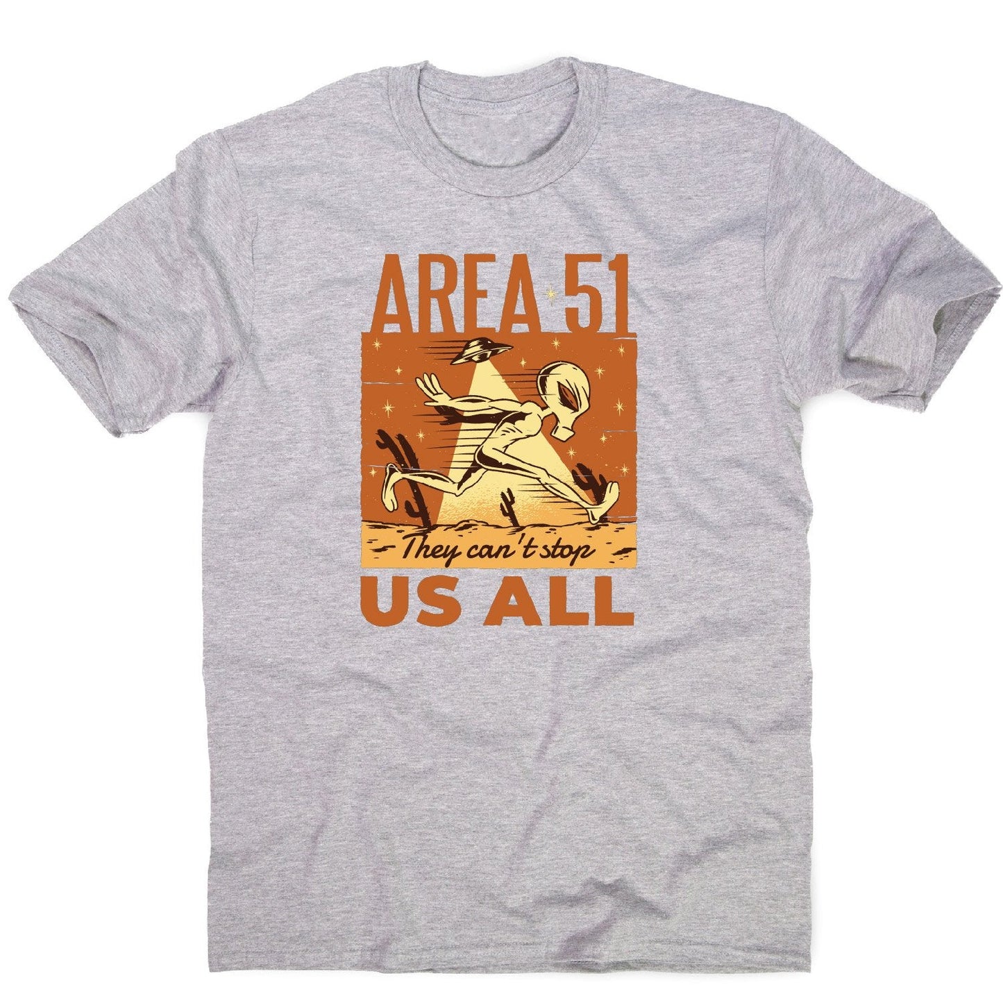 Area 51 alien - men's funny premium t-shirt