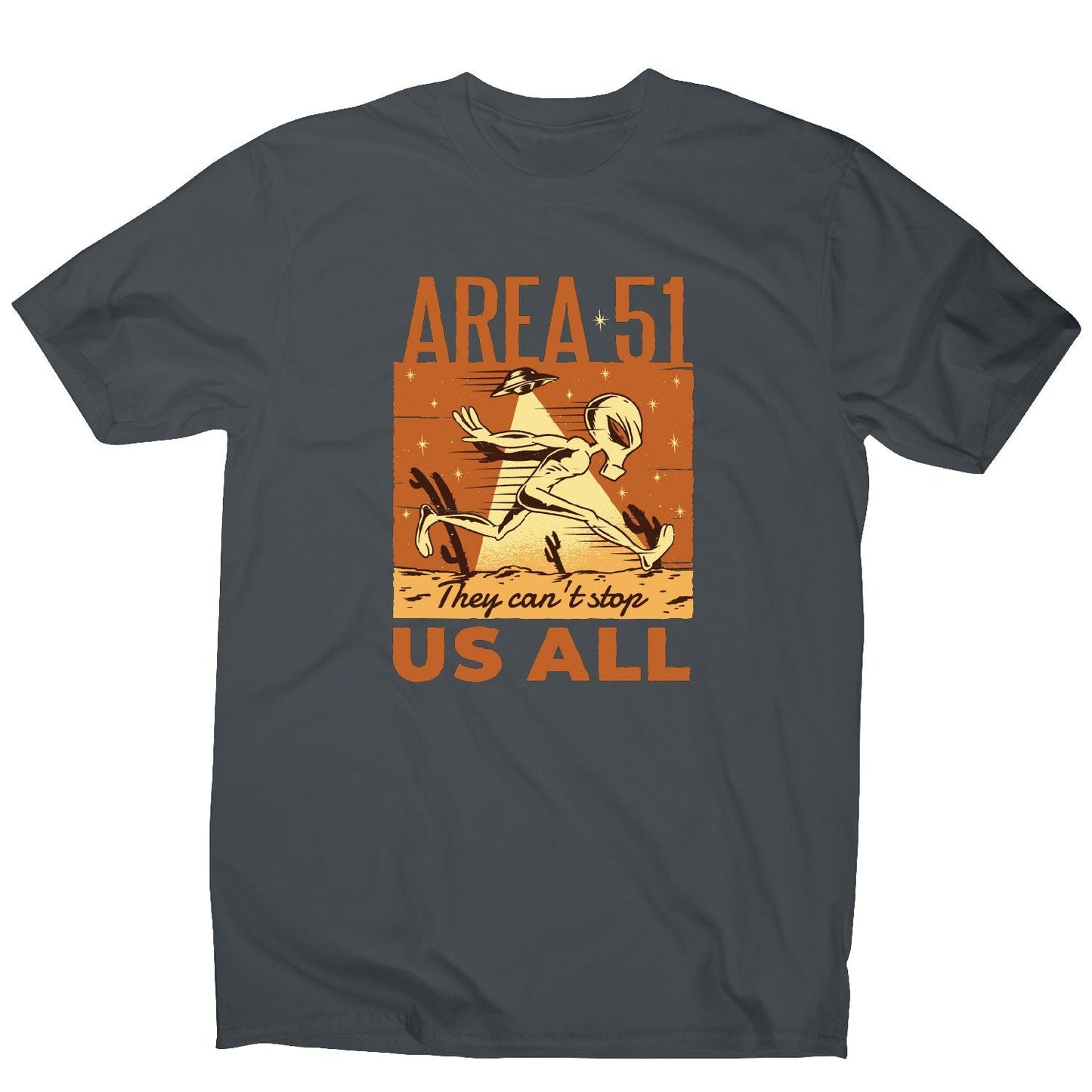 Area 51 alien - men's funny premium t-shirt