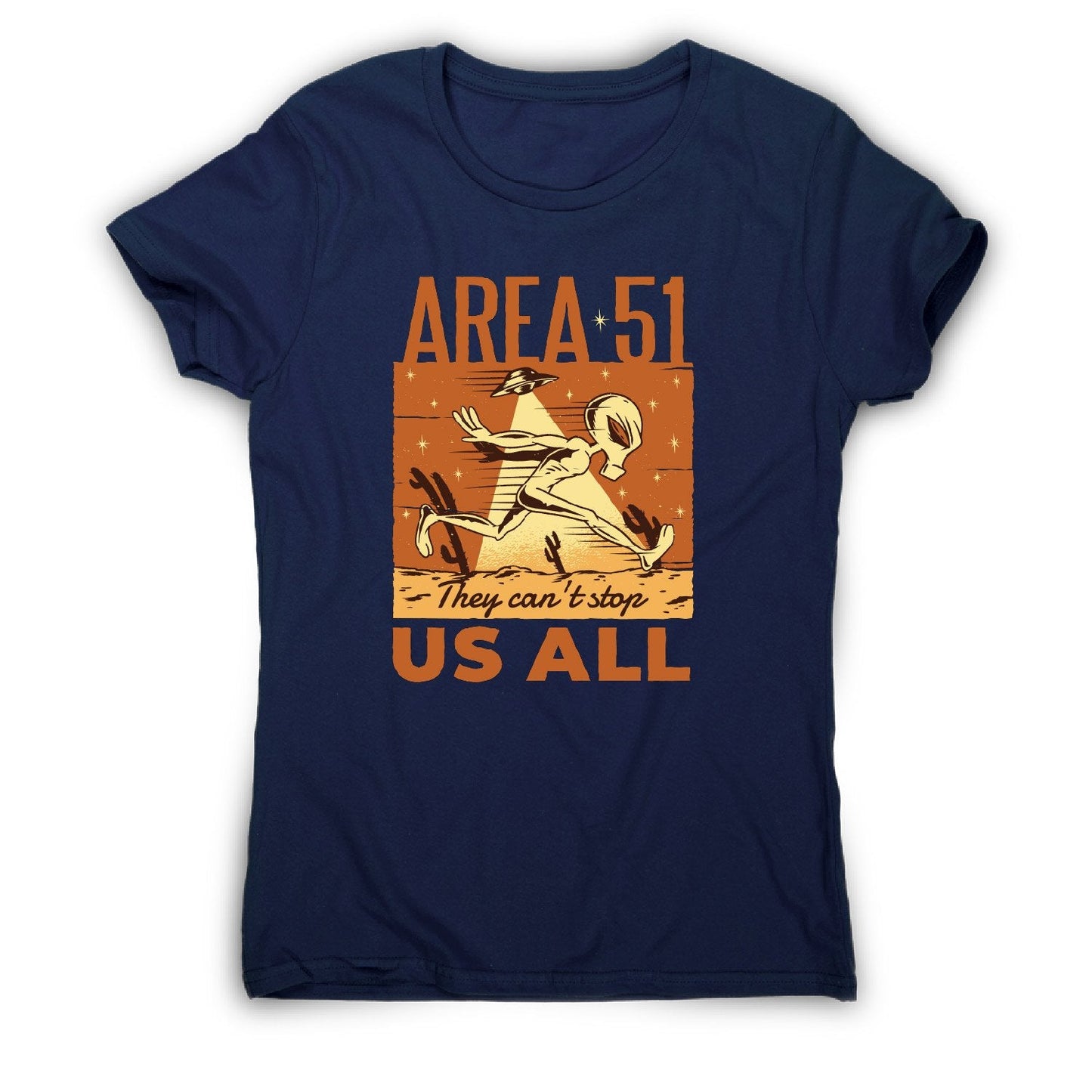 Area 51 alien - women's funny premium t-shirt