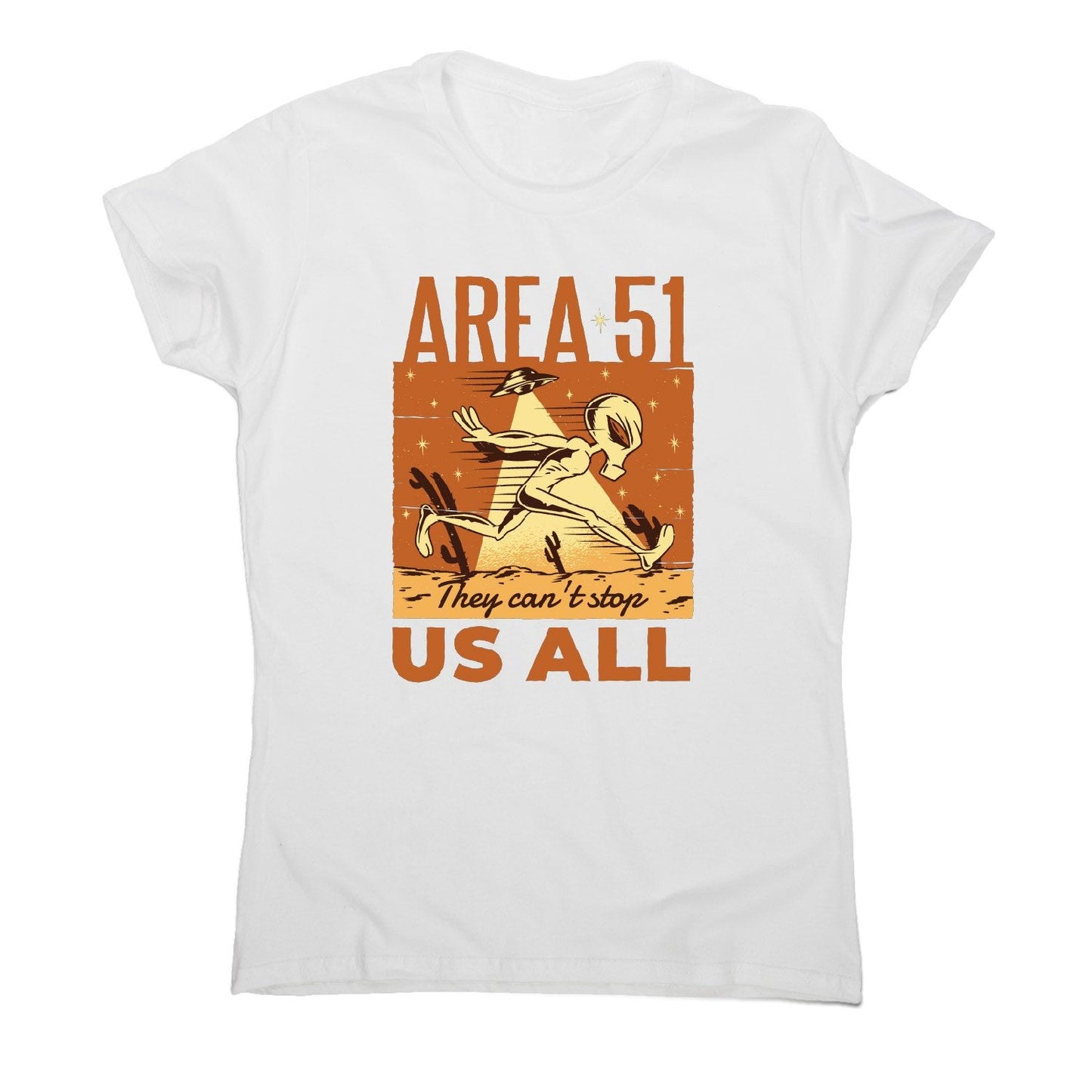Area 51 alien - women's funny premium t-shirt