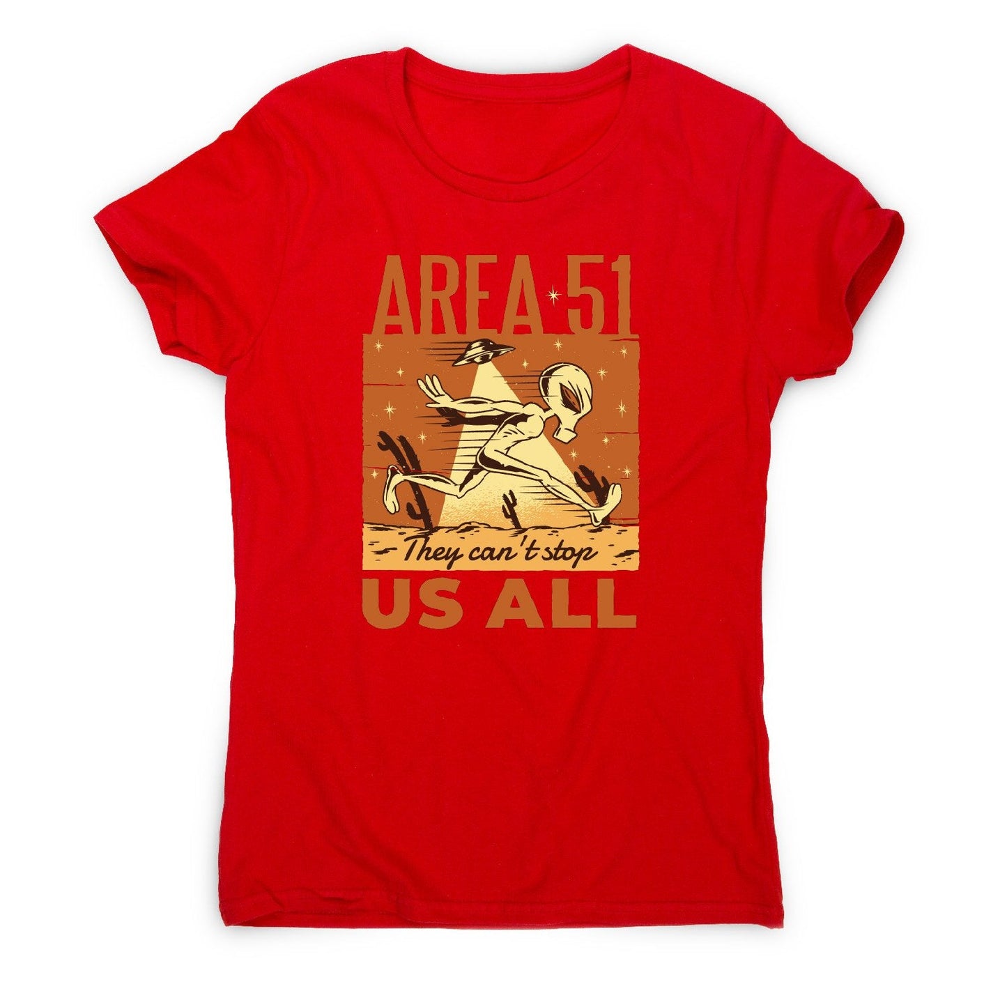 Area 51 alien - women's funny premium t-shirt