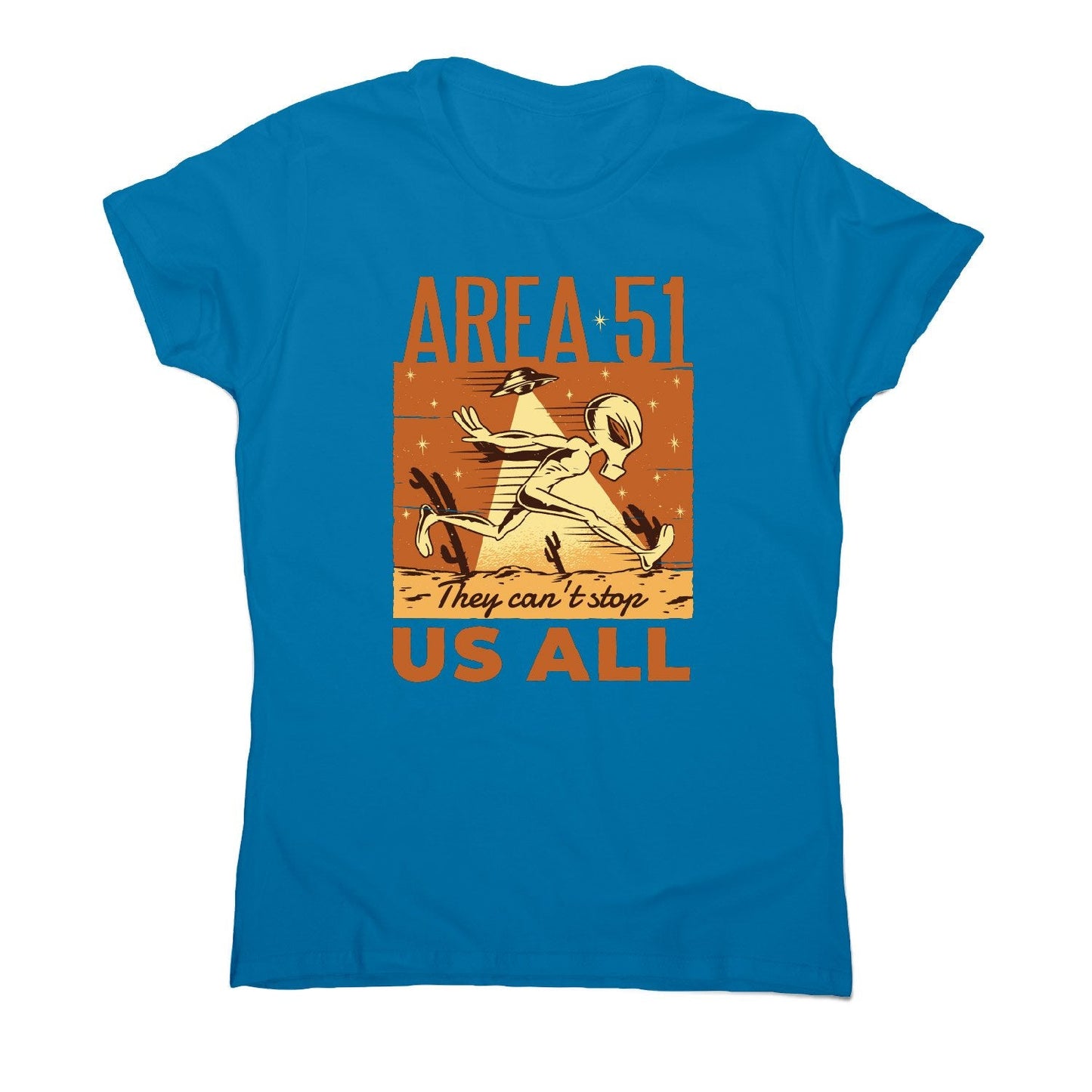 Area 51 alien - women's funny premium t-shirt