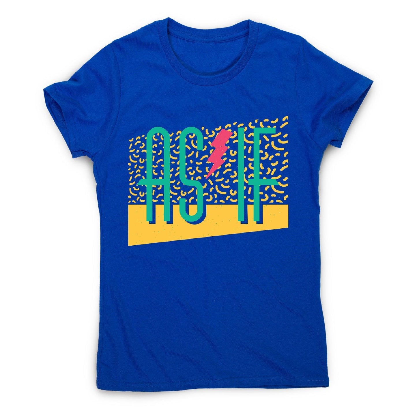 As if retro - women's funny premium t-shirt
