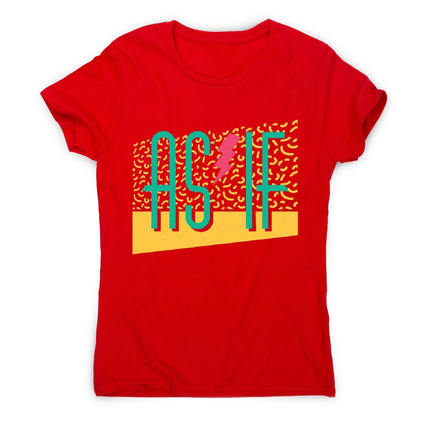As if retro - women's funny premium t-shirt