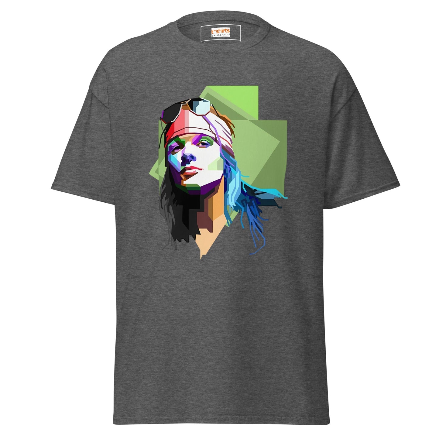 Axl Rose Inspired T‑Shirt Iconic Rock Music Graphic Tee 100% Cotton