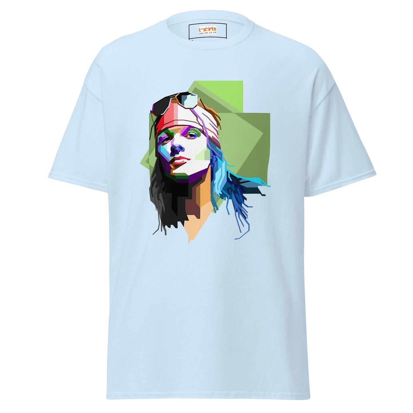 Axl Rose Inspired T‑Shirt Iconic Rock Music Graphic Tee 100% Cotton