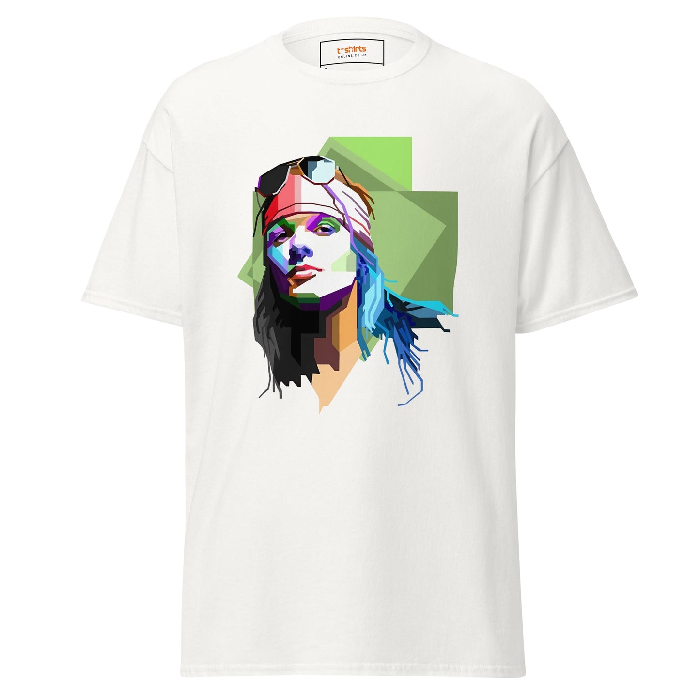 Axl Rose Inspired T‑Shirt Iconic Rock Music Graphic Tee 100% Cotton