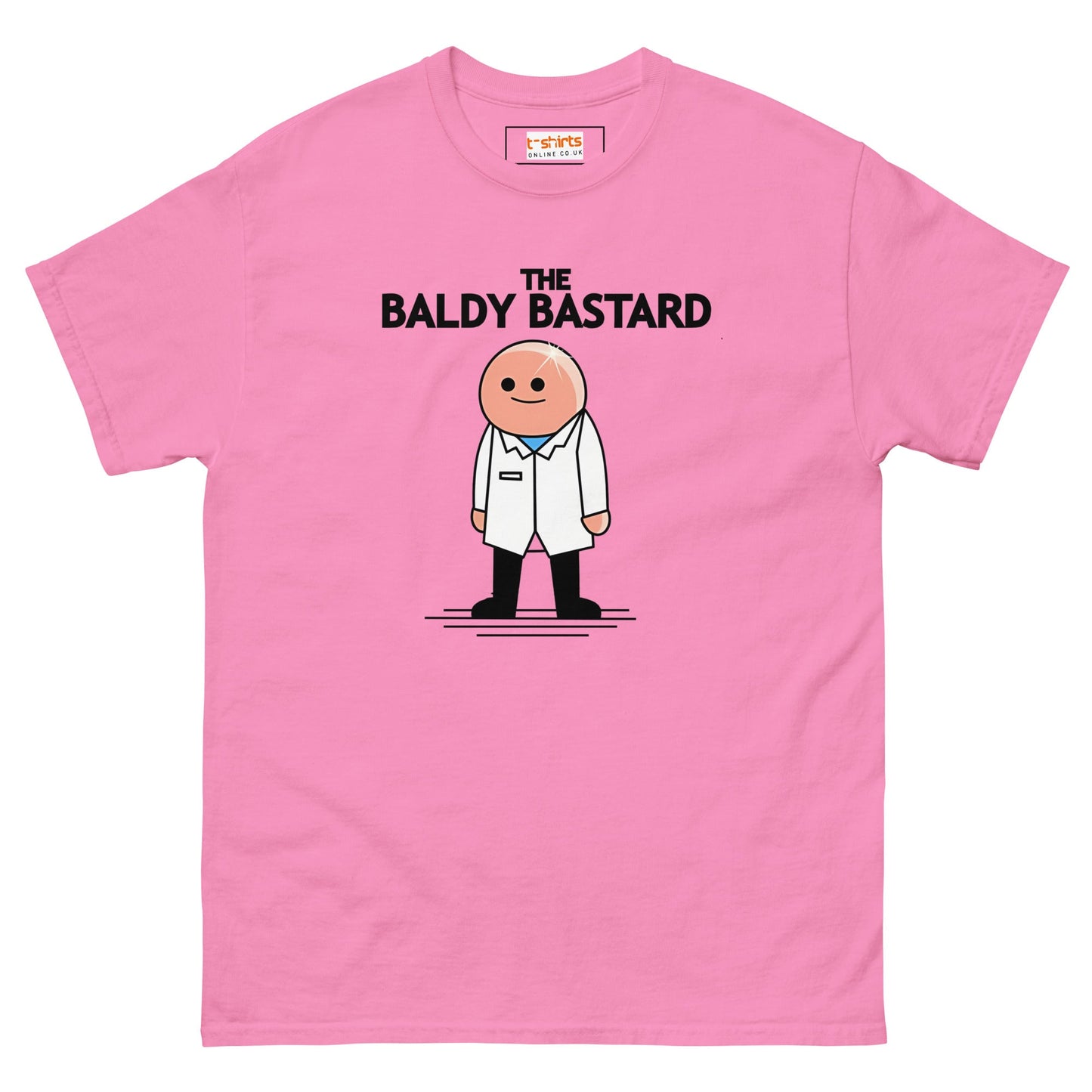 Baldy B#stard T-Shirt | Funny Mr Men Shirt