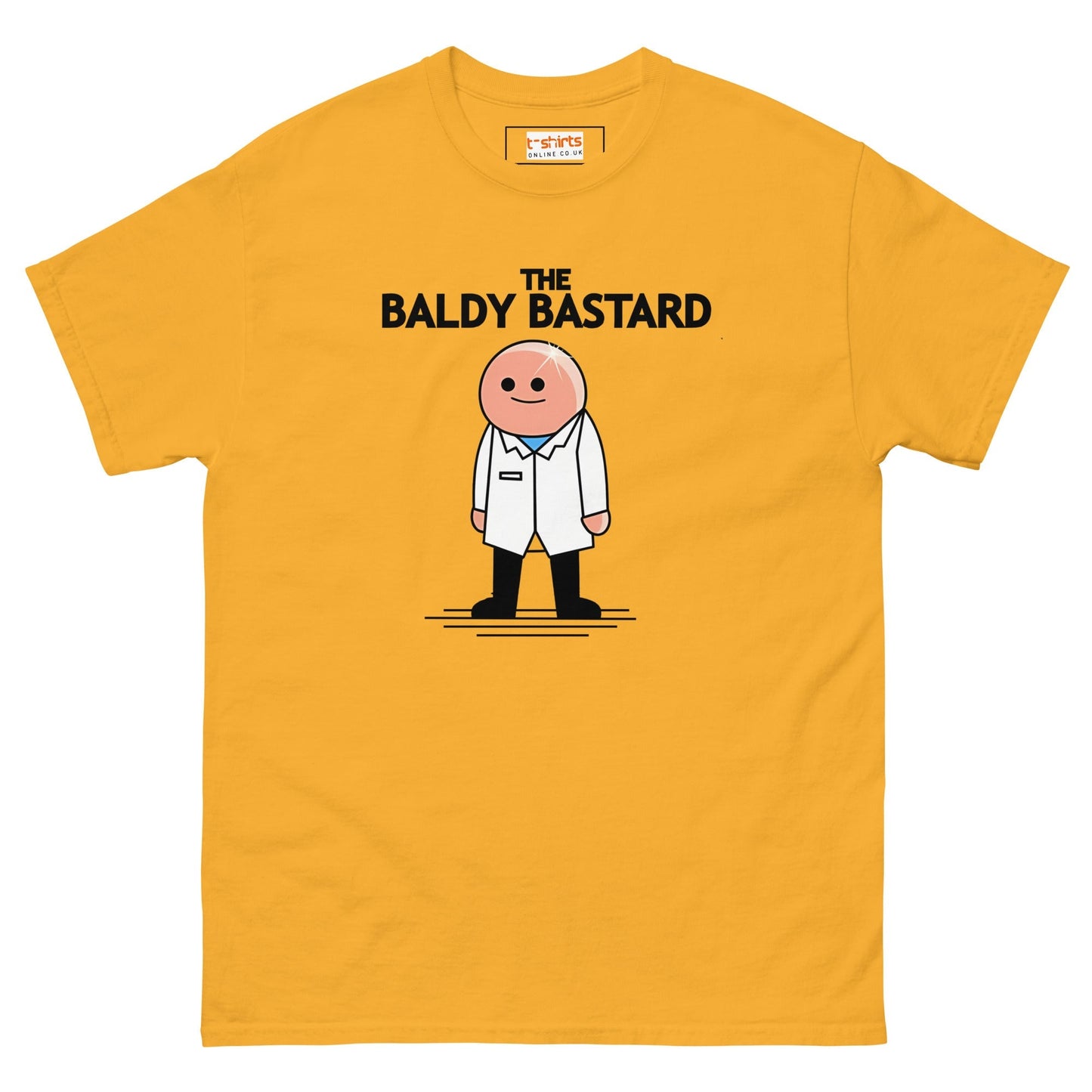 Baldy B#stard T-Shirt | Funny Mr Men Shirt