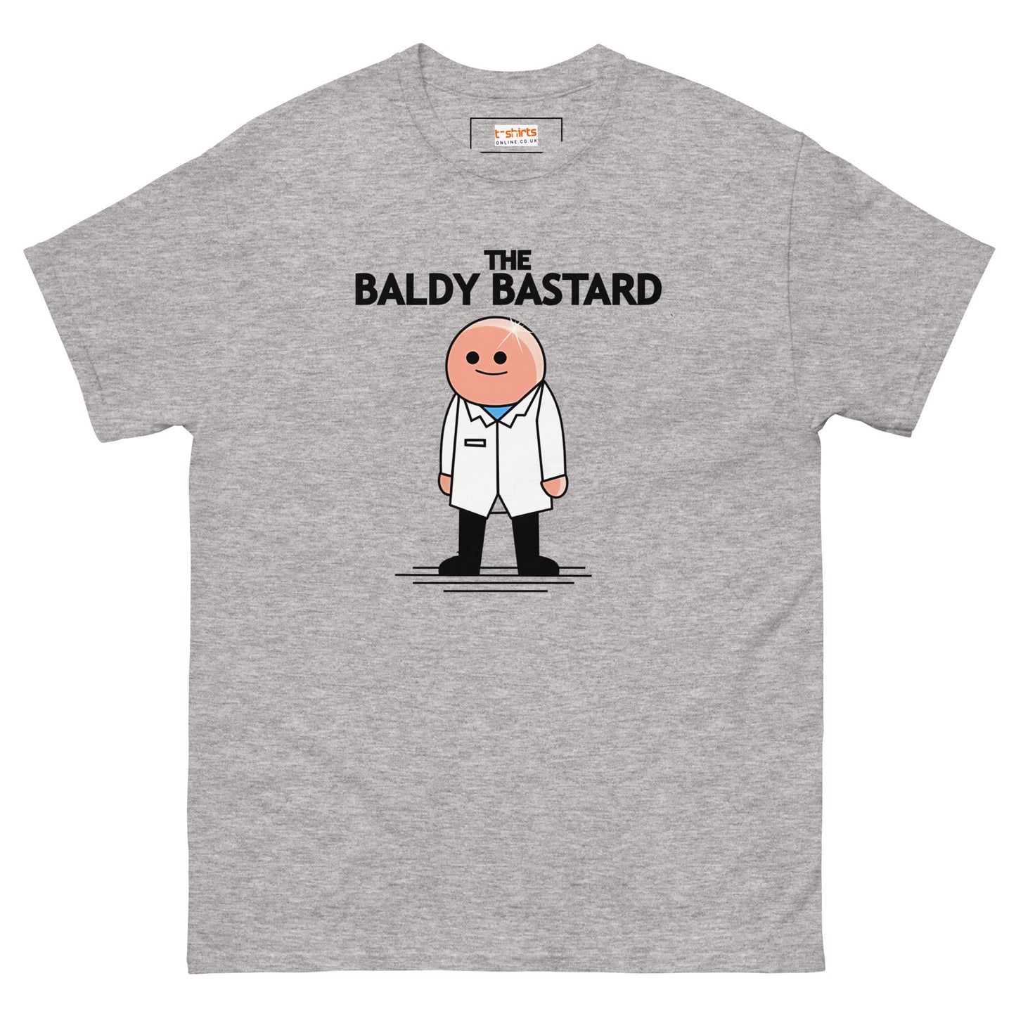 Baldy B#stard T-Shirt | Funny Mr Men Shirt