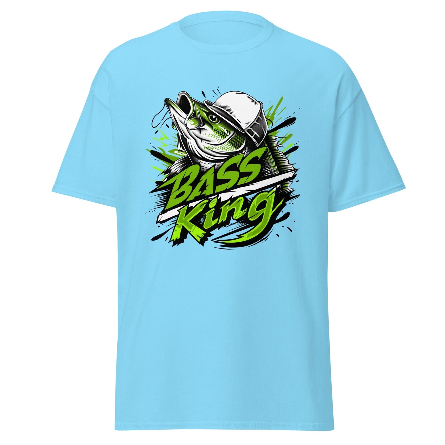 ass King Graphic Tee Perfect Gift for Fishing Lovers Cotton Tee