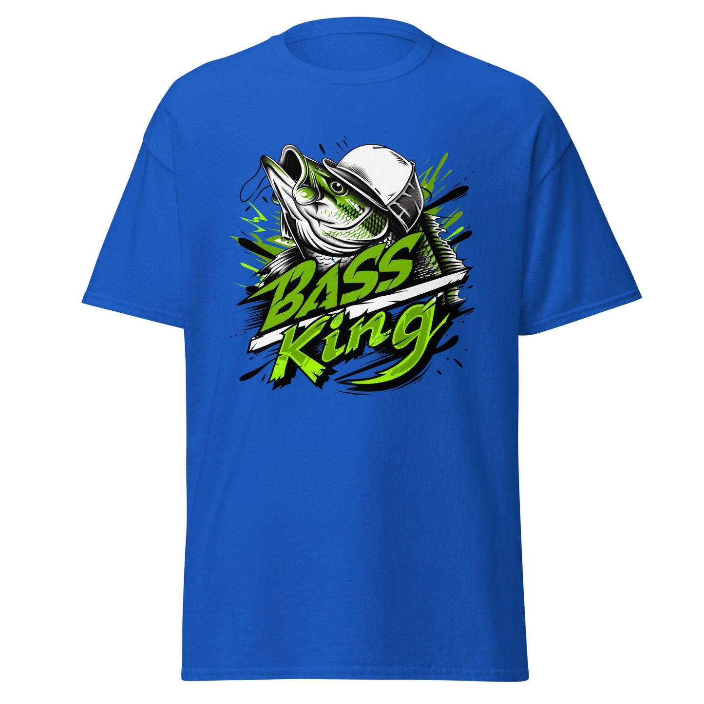 ass King Graphic Tee Perfect Gift for Fishing Lovers Cotton Tee