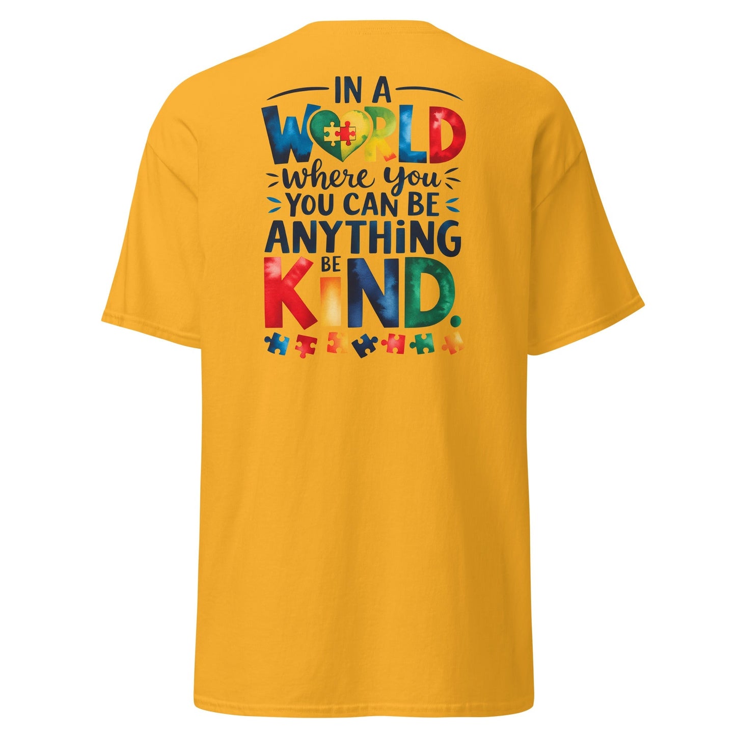 Be Kind Autism T-Shirt – Compassionate Autism Awareness Graphic Tee
