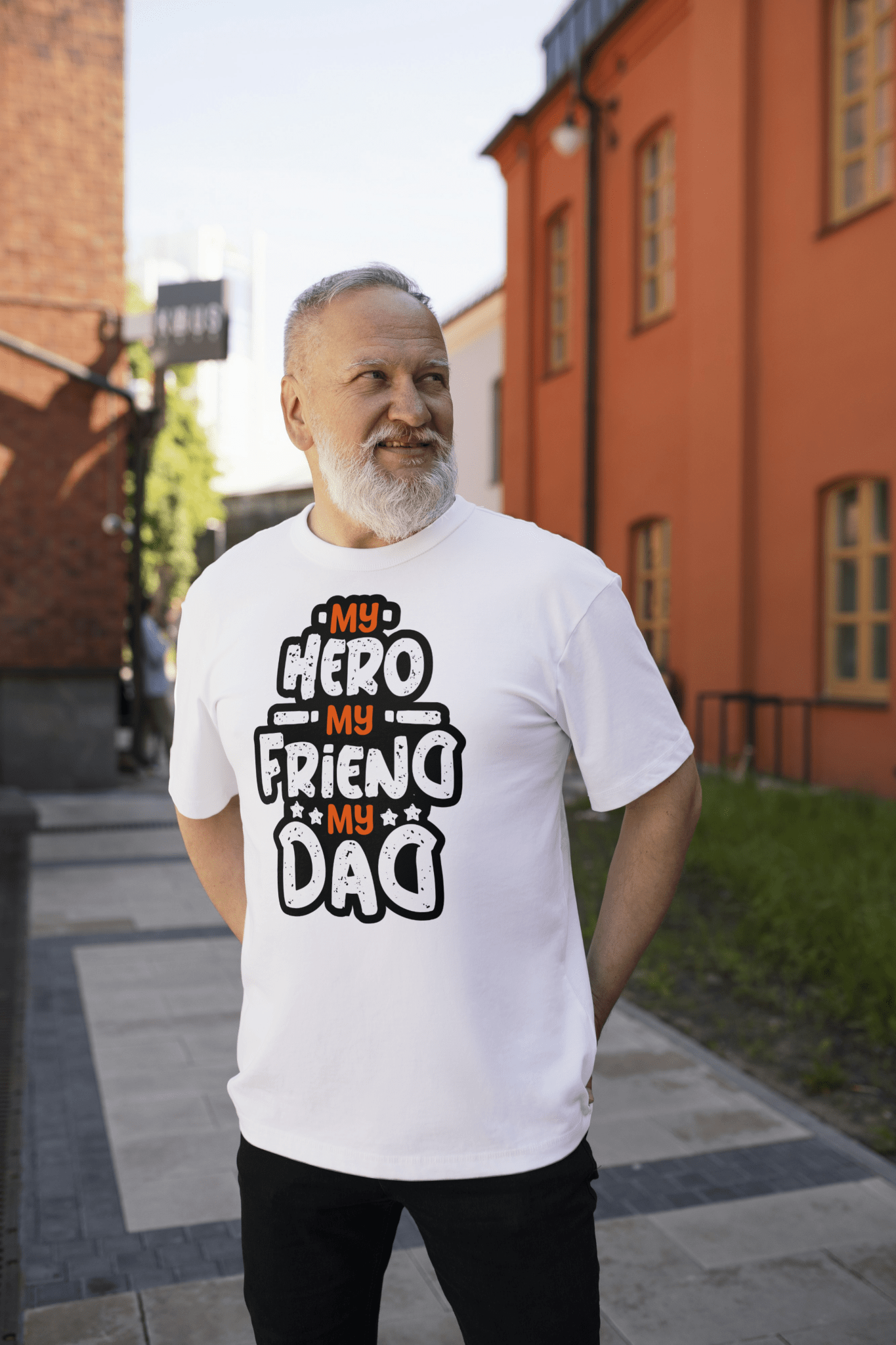 Best Dad Ever T‑Shirt Bold Fatherhood Graphic Tee for Men