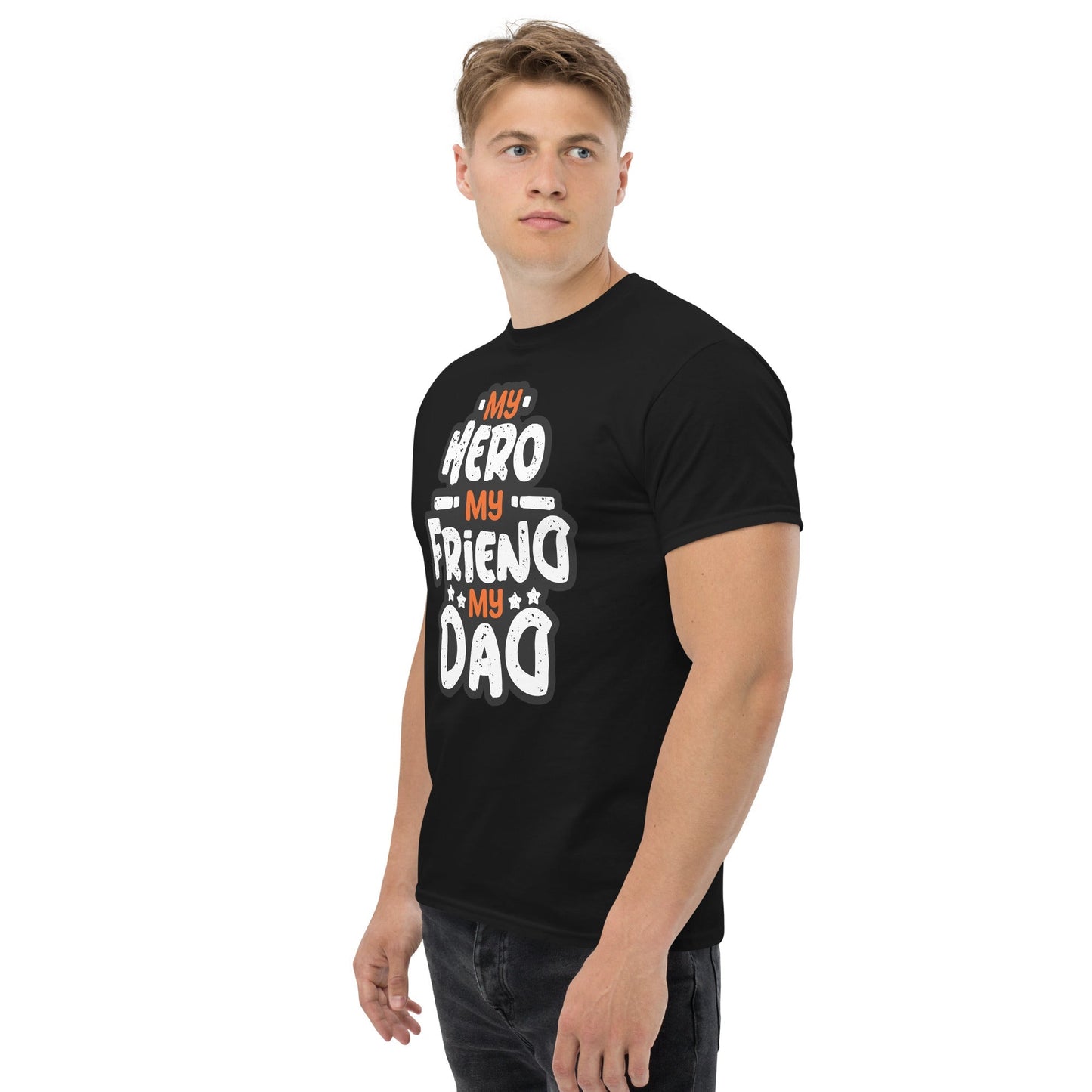 Best Dad Ever T‑Shirt Bold Fatherhood Graphic Tee for Men