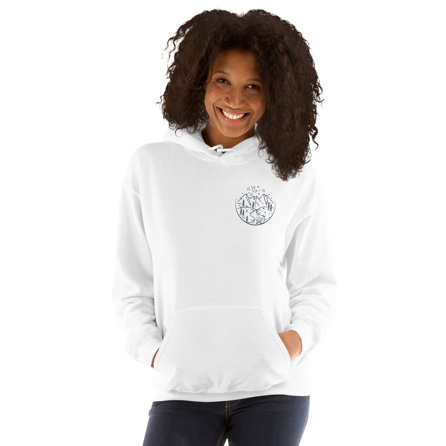 Campfire Nights Hoodie – Cozy Outdoor Camping Graphic Sweatshirt