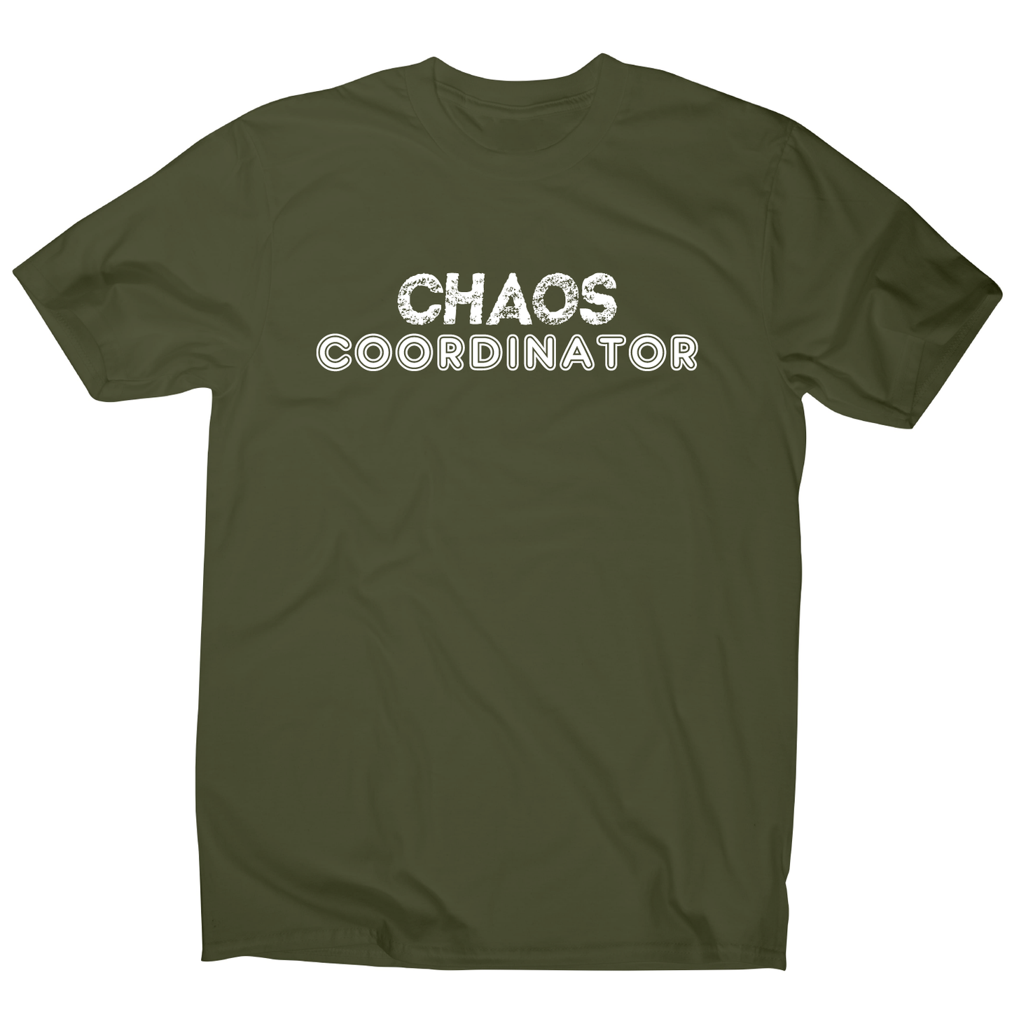Chaos coordinator funny parenting teacher t-shirt men's