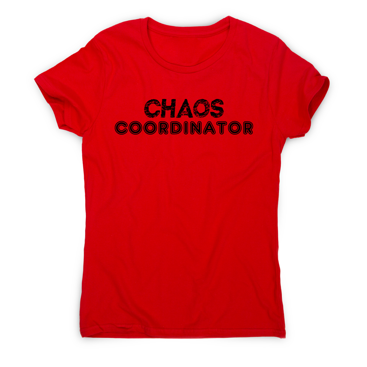 Chaos coordinator funny parenting teacher t-shirt women's