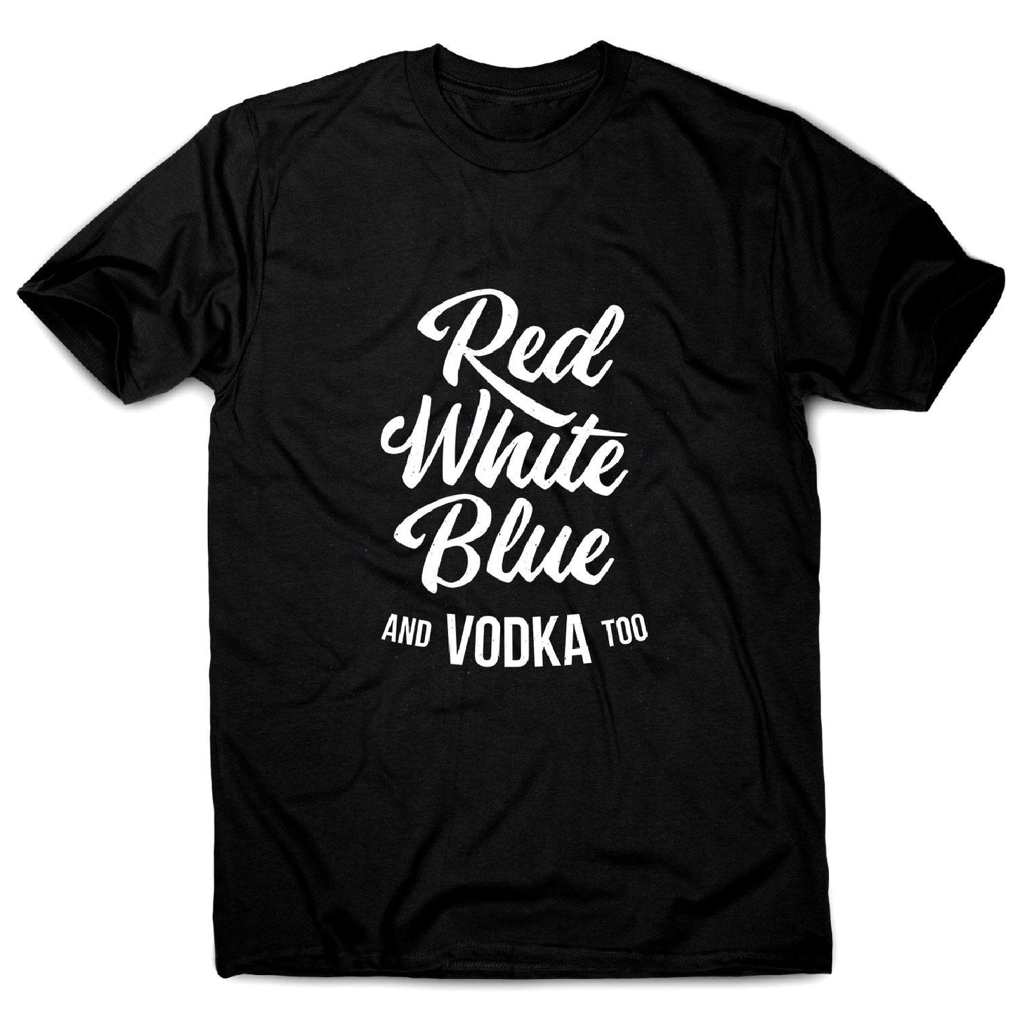 Colors and vodka - men's funny premium t-shirt