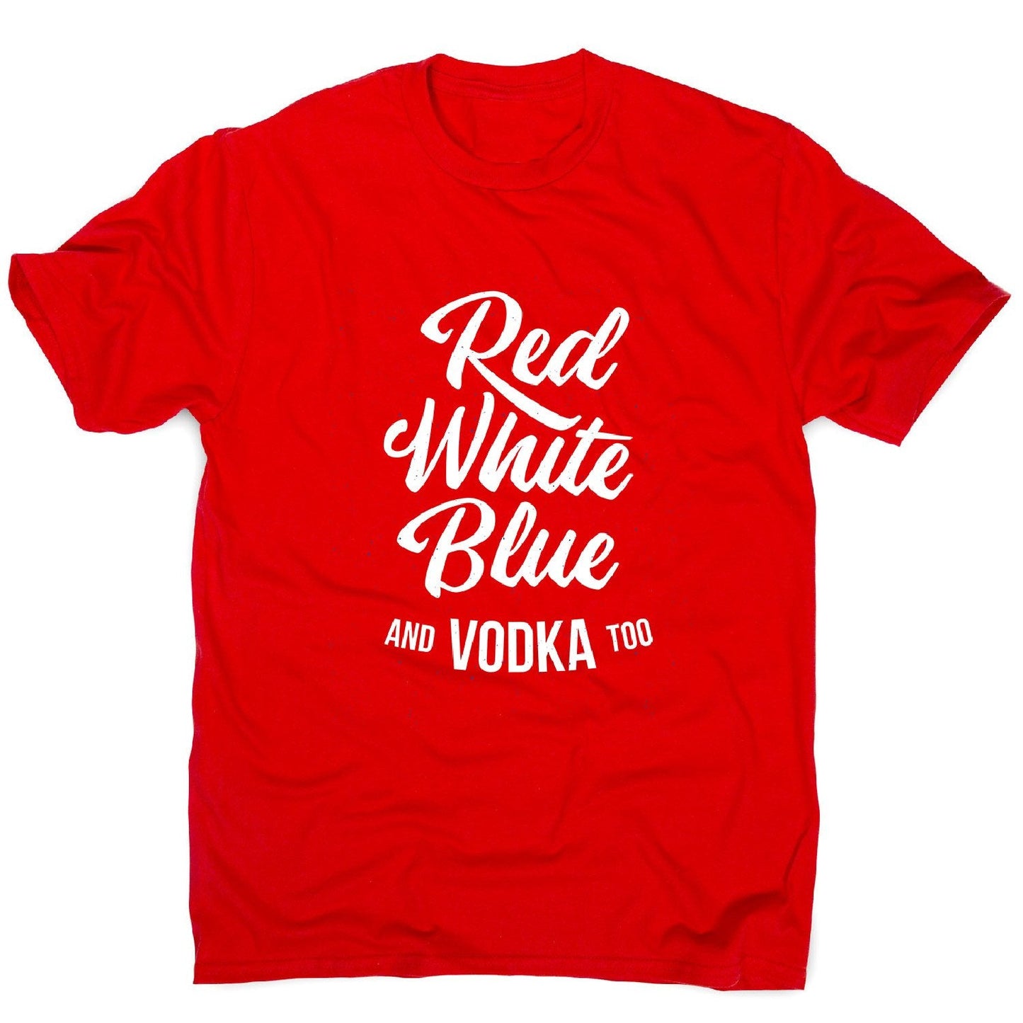 Colors and vodka - men's funny premium t-shirt