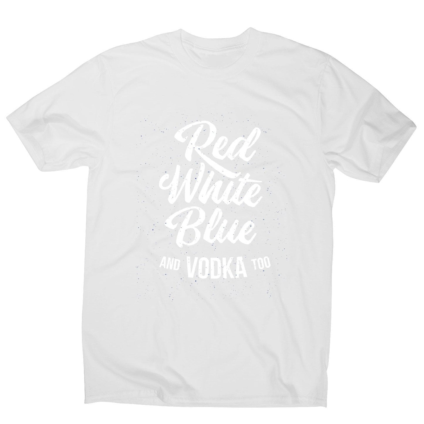 Colors and vodka - men's funny premium t-shirt