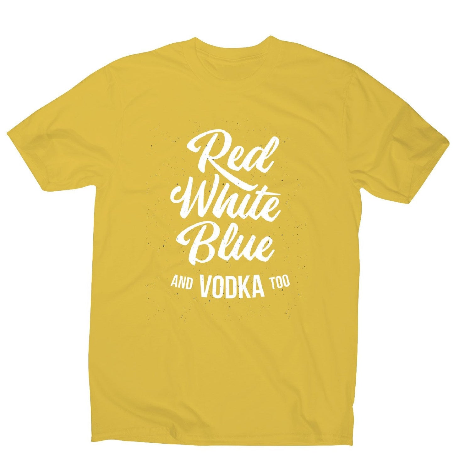 Colors and vodka - men's funny premium t-shirt