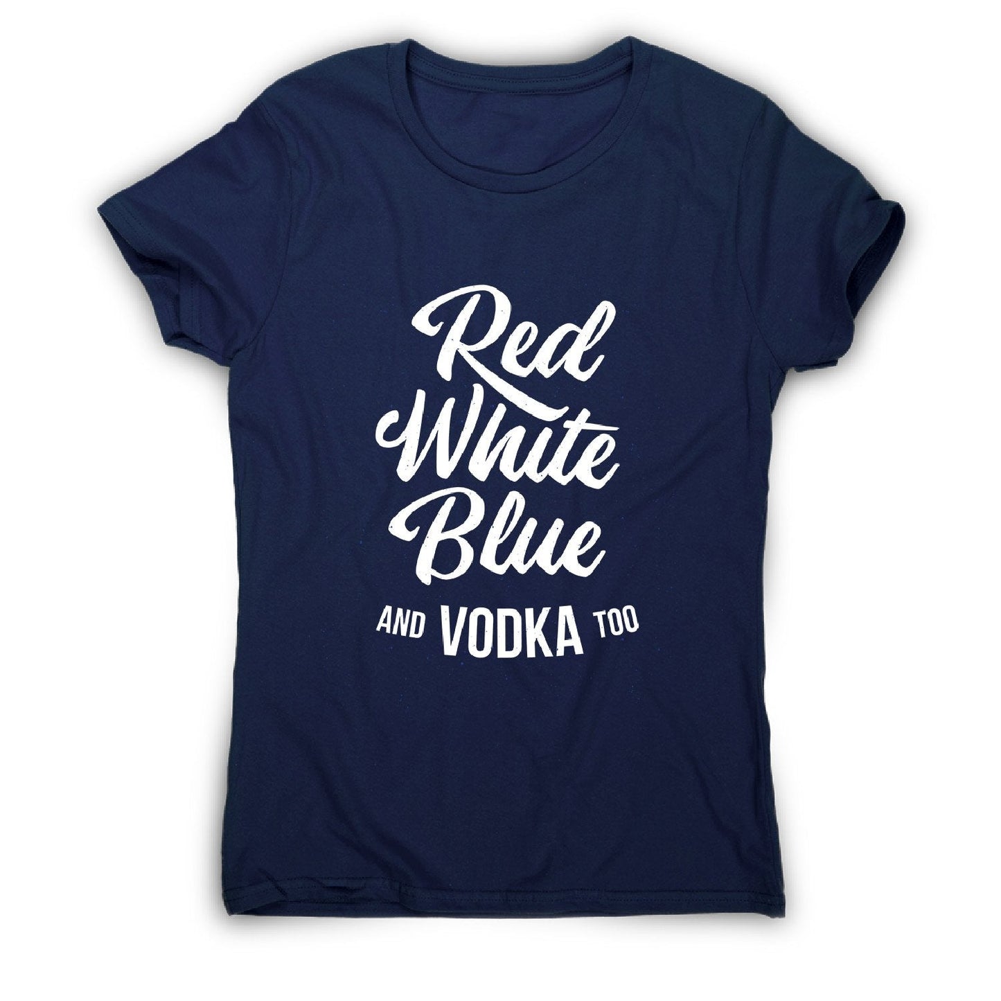 Colors and vodka - women's funny premium t-shirt