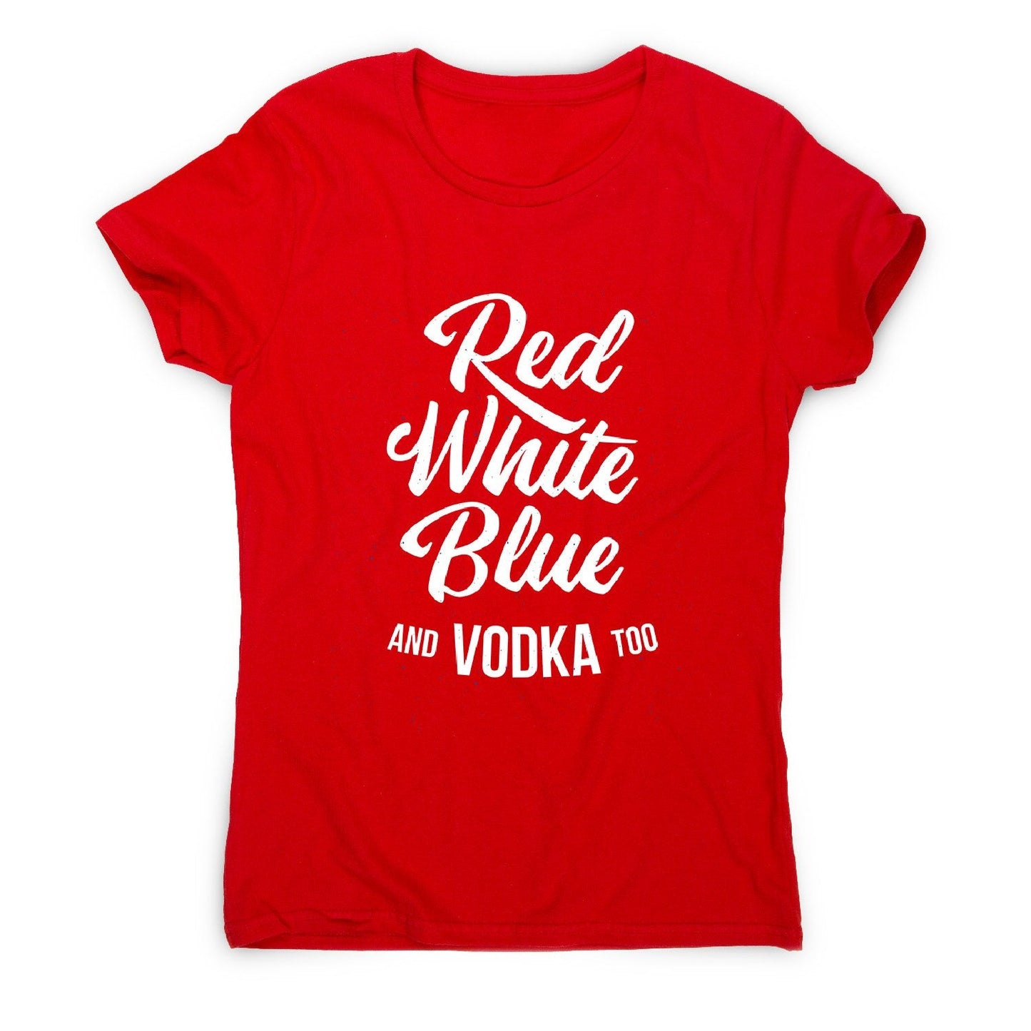 Colors and vodka - women's funny premium t-shirt