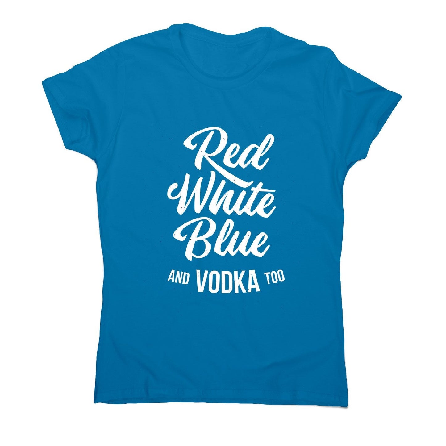 Colors and vodka - women's funny premium t-shirt