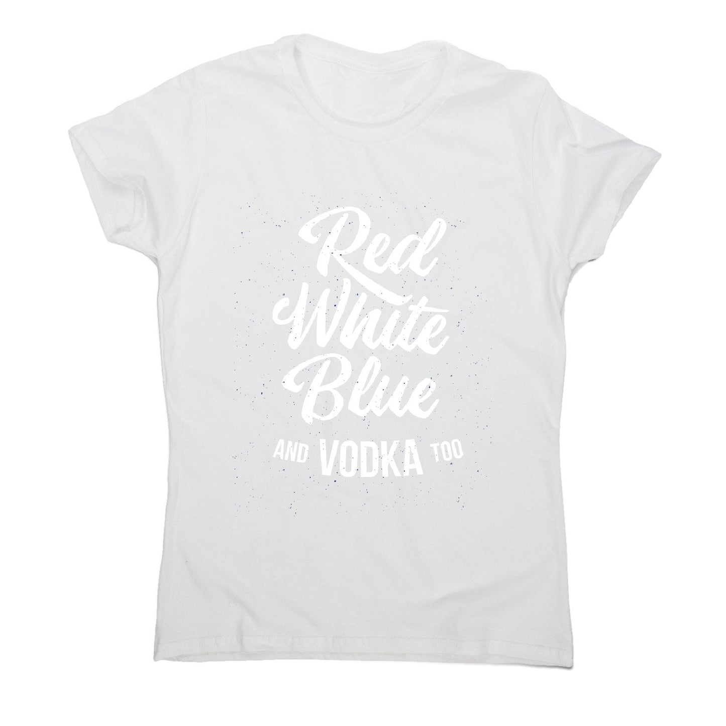 Colors and vodka - women's funny premium t-shirt