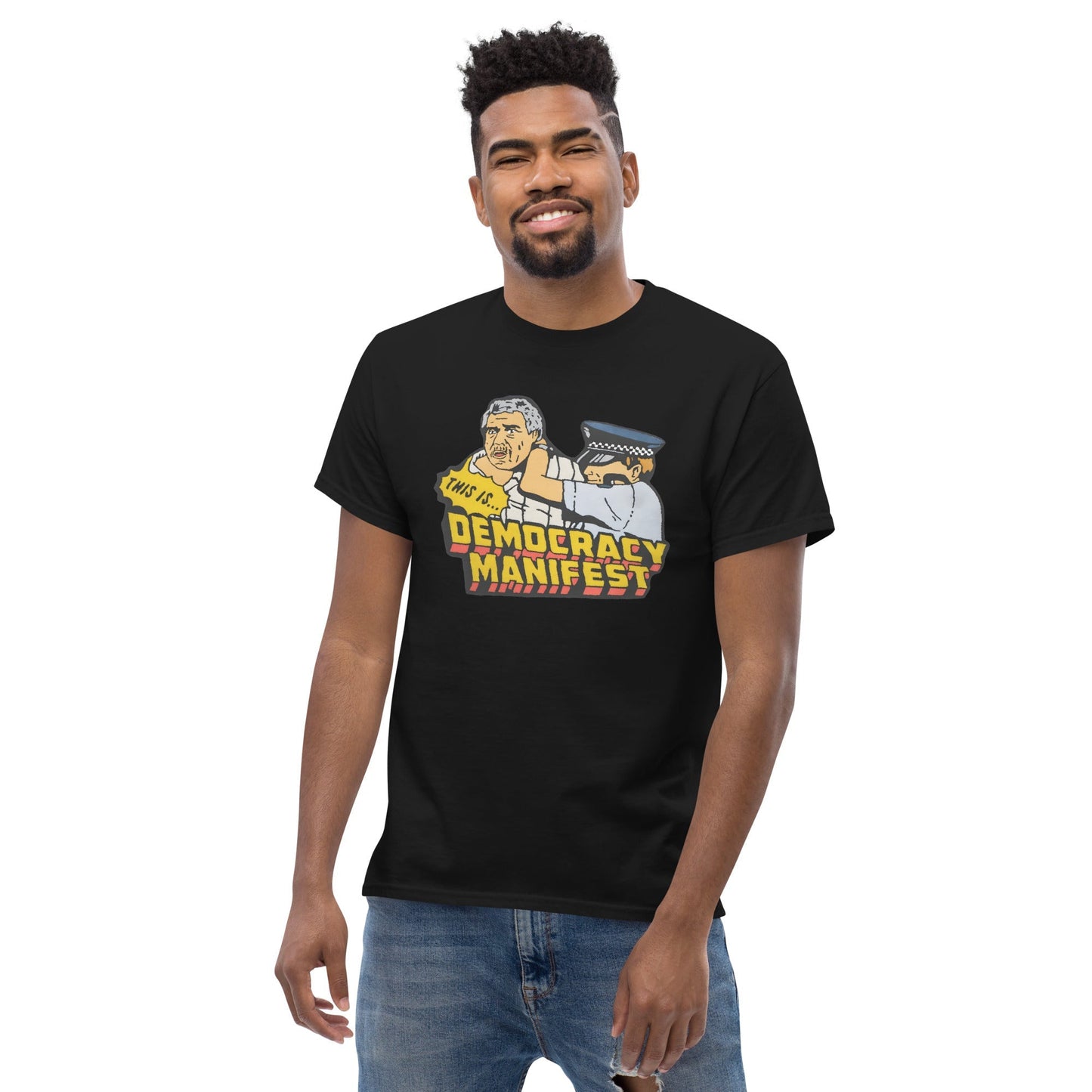 Democracy Manifest Meme T-Shirt – Iconic Viral Quote Graphic Tee