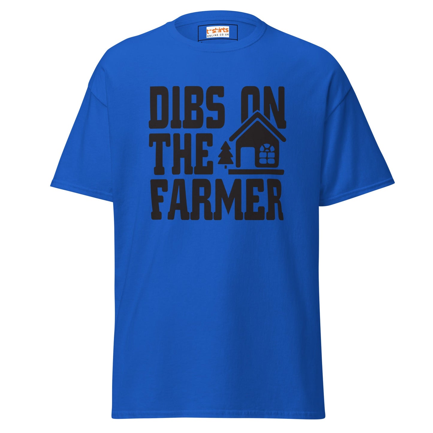 “Dibs on the Farmer†Novelty T‑Shirt – Cute Country Romance Graphic Tee