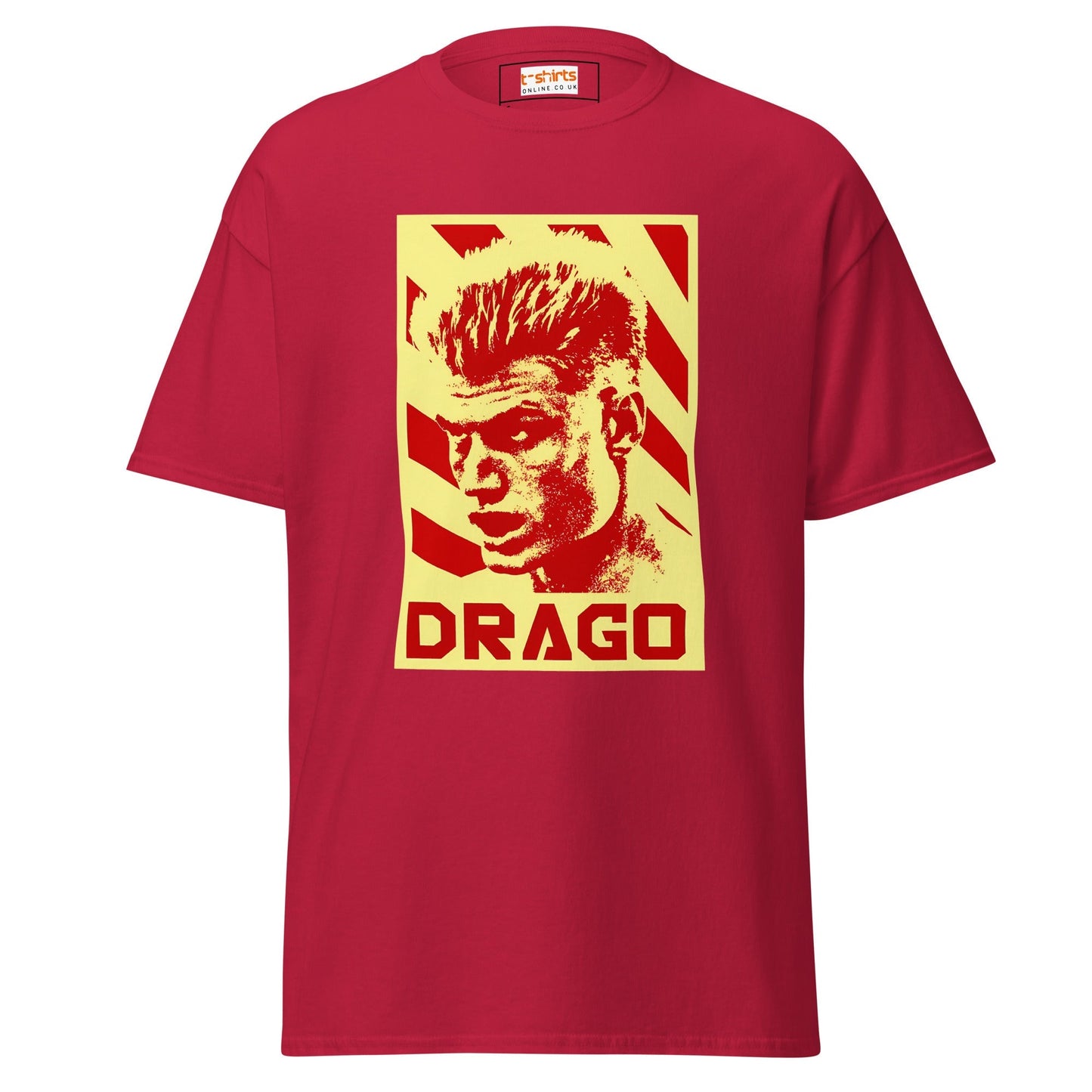 Drago Boxing Movie T‑Shirt Russian Fighter Graphic Tee 100% Cotton