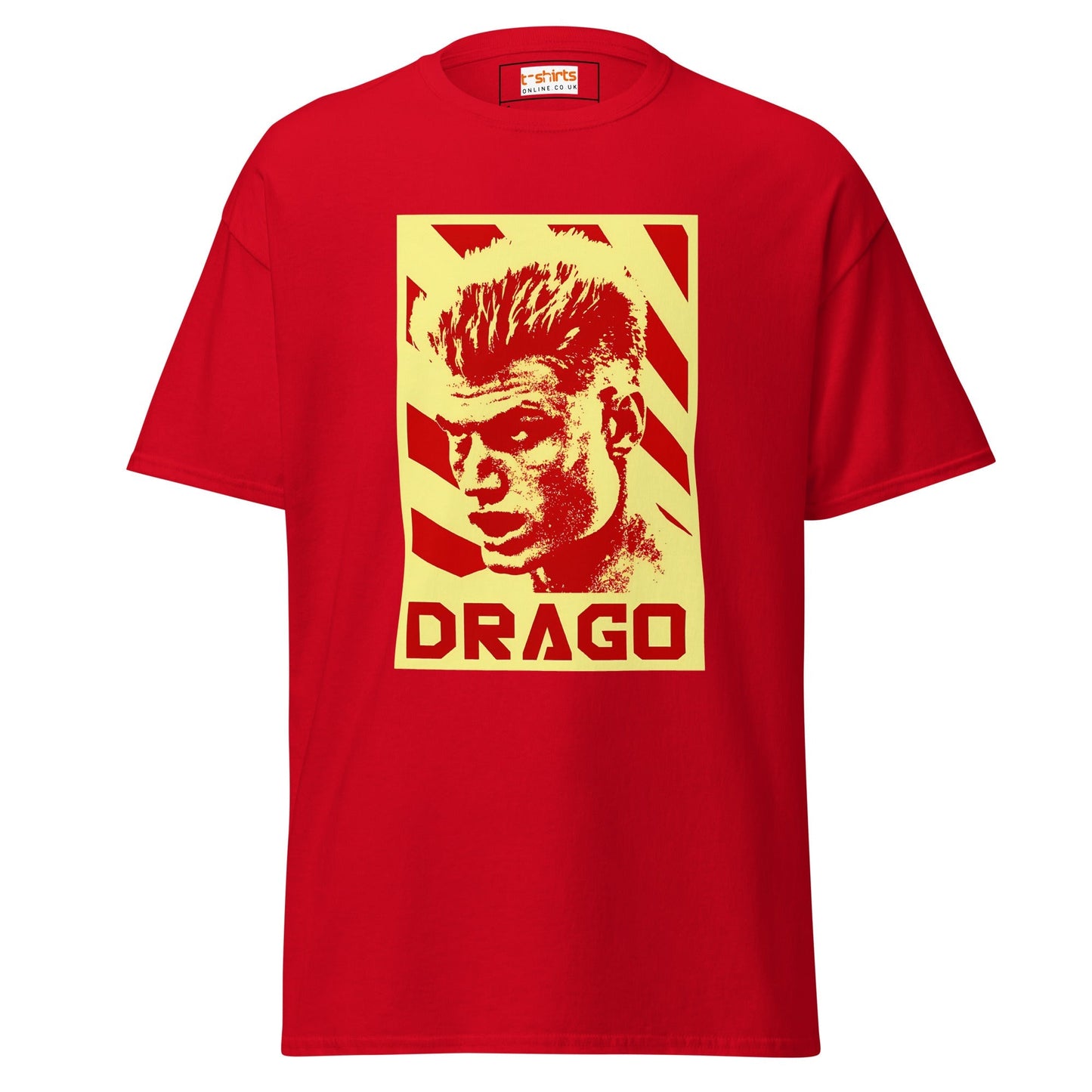 Drago Boxing Movie T‑Shirt Russian Fighter Graphic Tee 100% Cotton