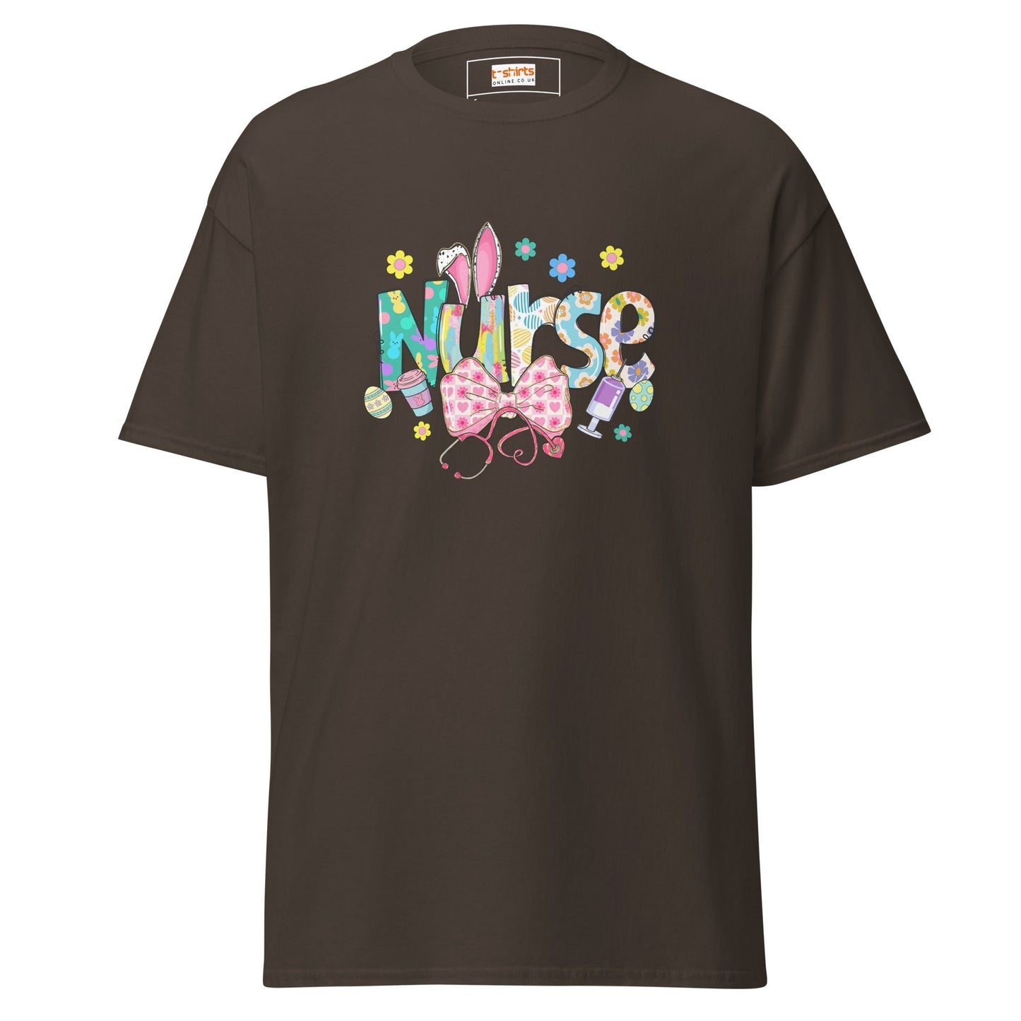 Easter Nurse Graphic Tee – Soft Cotton Holiday Shirt for Nurses