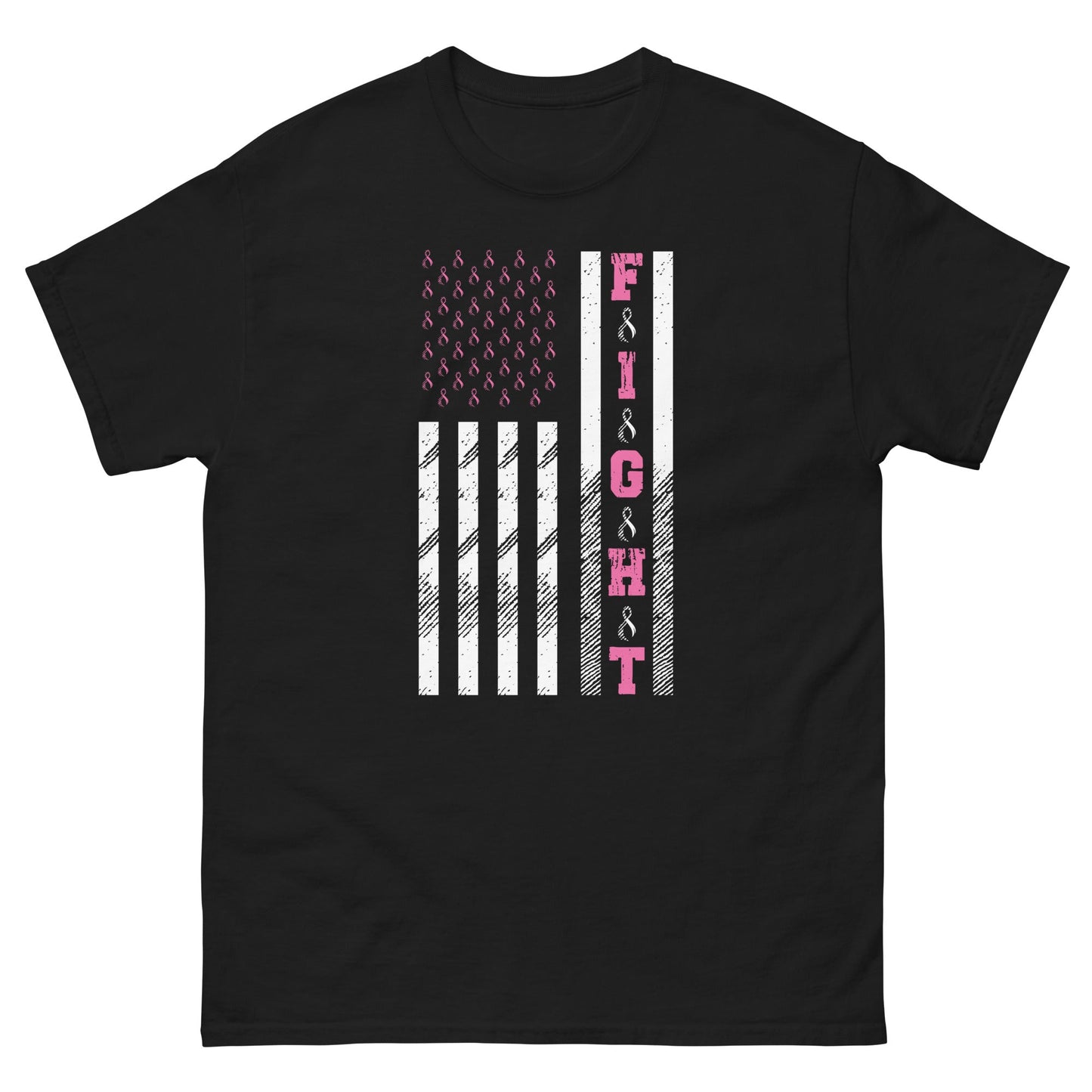 ight Cancer Graphic Tee Support Warrior Spirit Unisex Cotton T‑Shirt