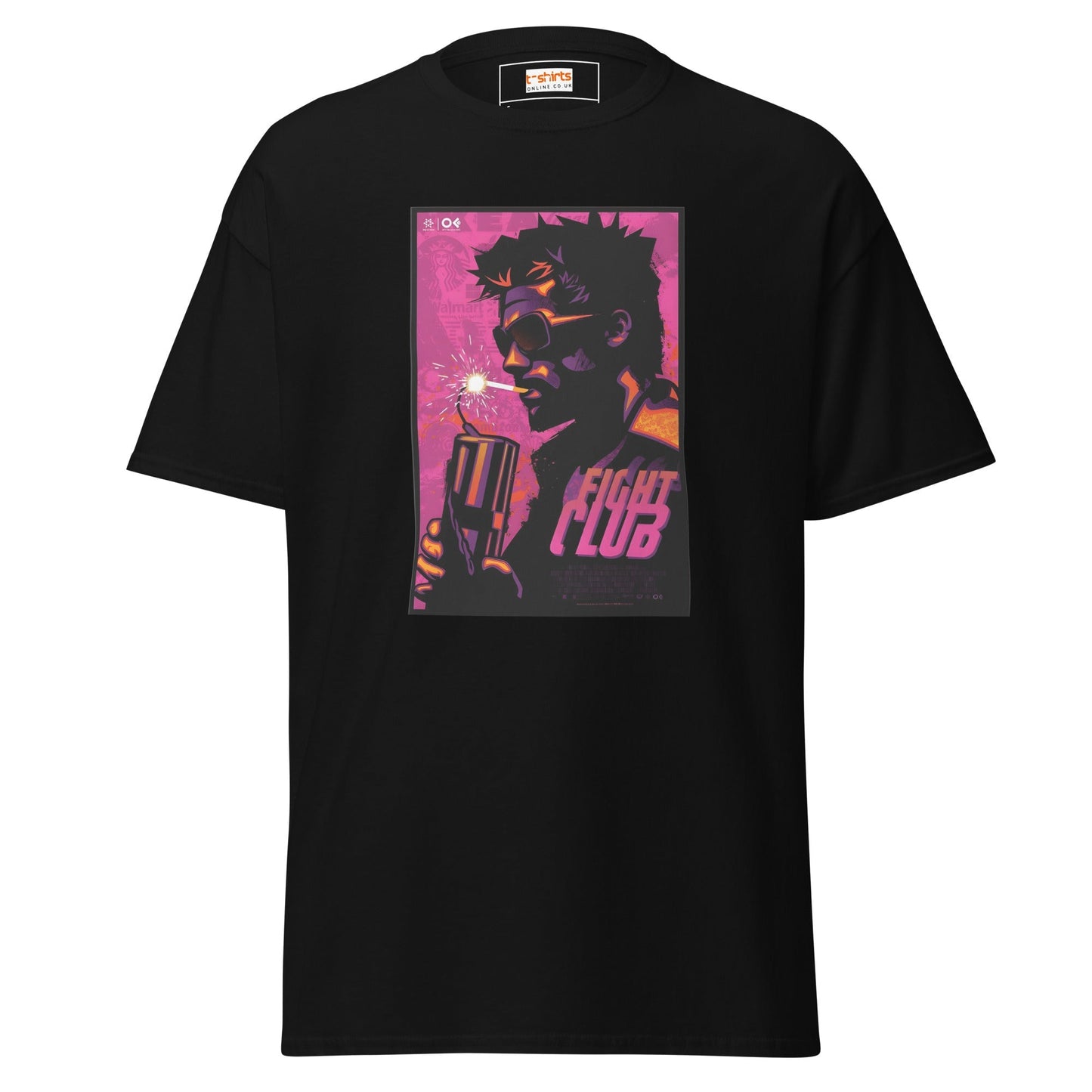 Fight Club Movie T‑Shirt Retro Film Graphic Tee Unisex Cotton