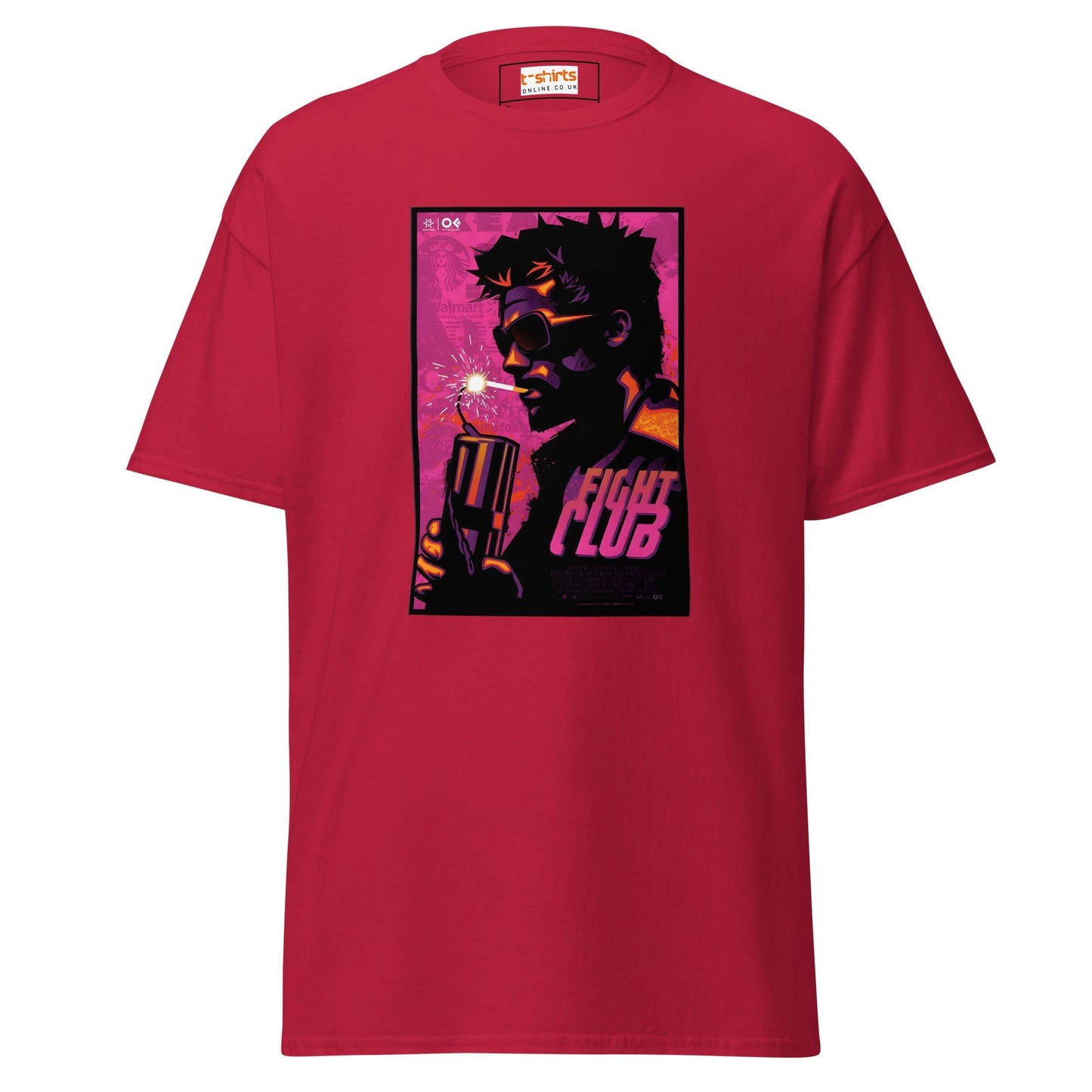 Fight Club Movie T‑Shirt Retro Film Graphic Tee Unisex Cotton