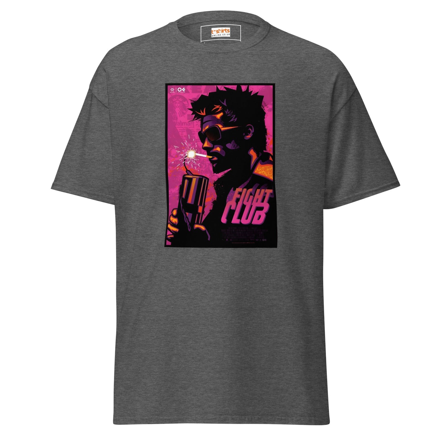 Fight Club Movie T‑Shirt Retro Film Graphic Tee Unisex Cotton