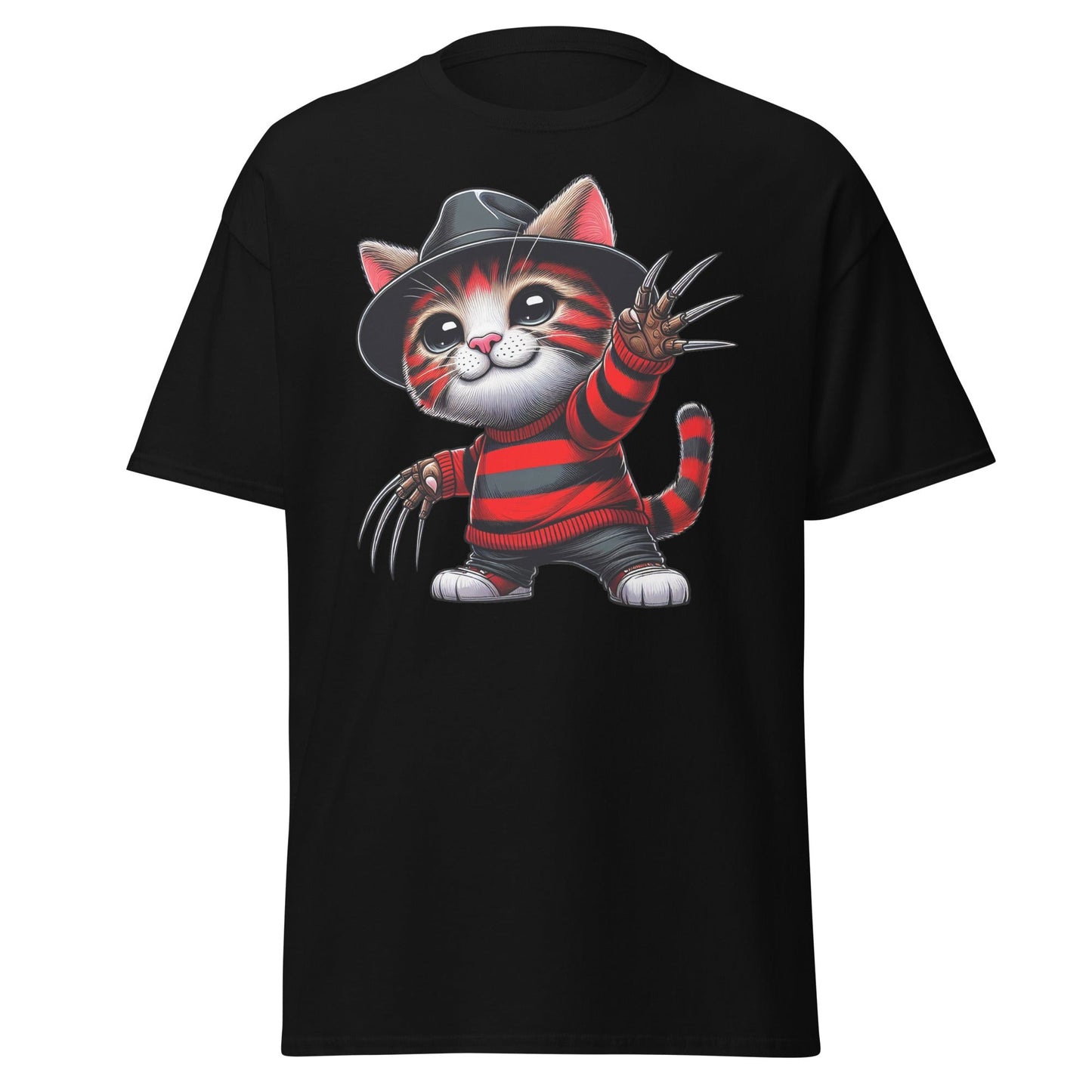 Freddie Cougar Cat T-Shirt – Funny Music & Cat Pun Graphic Tee