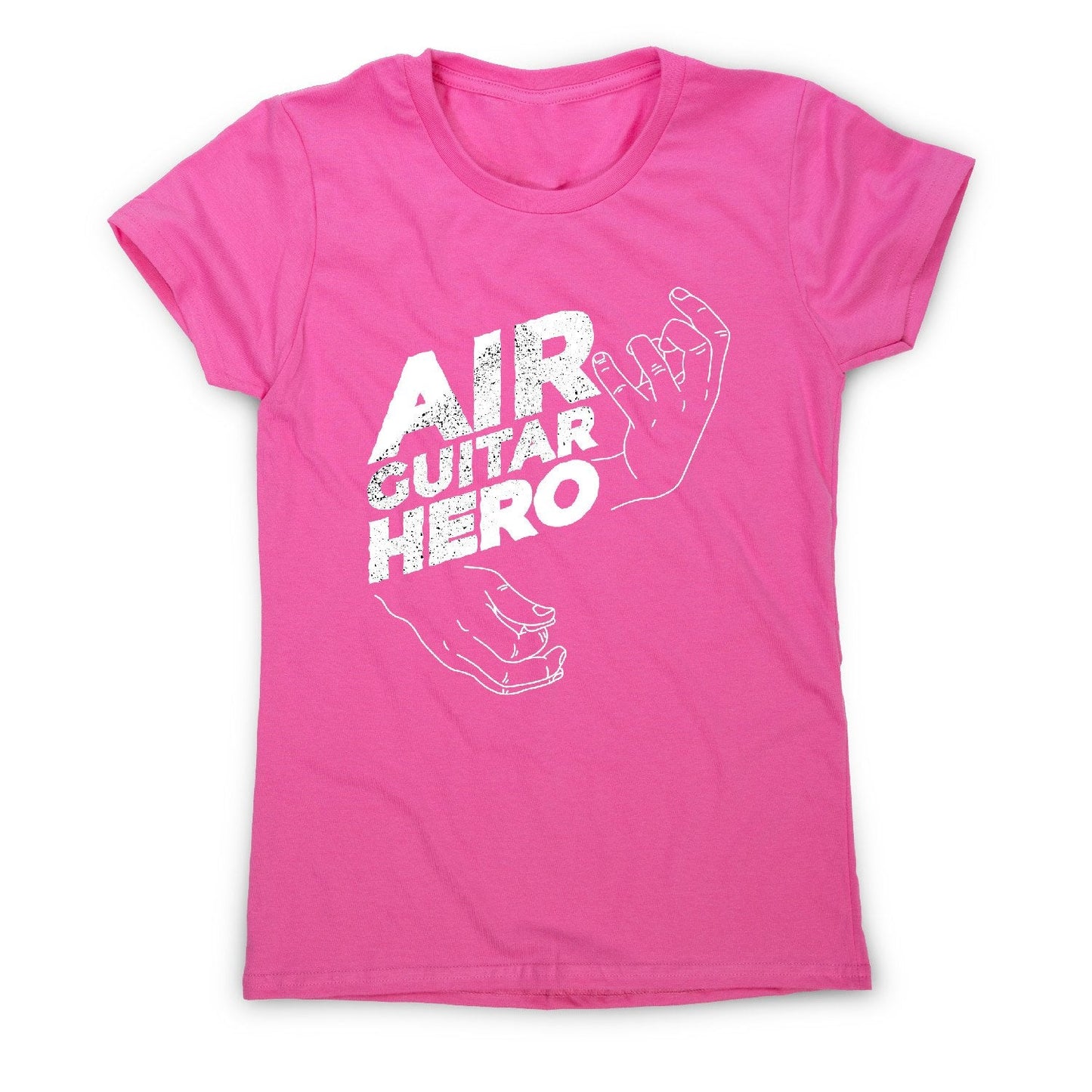 Funny air guitar hero - music women's t-shirt