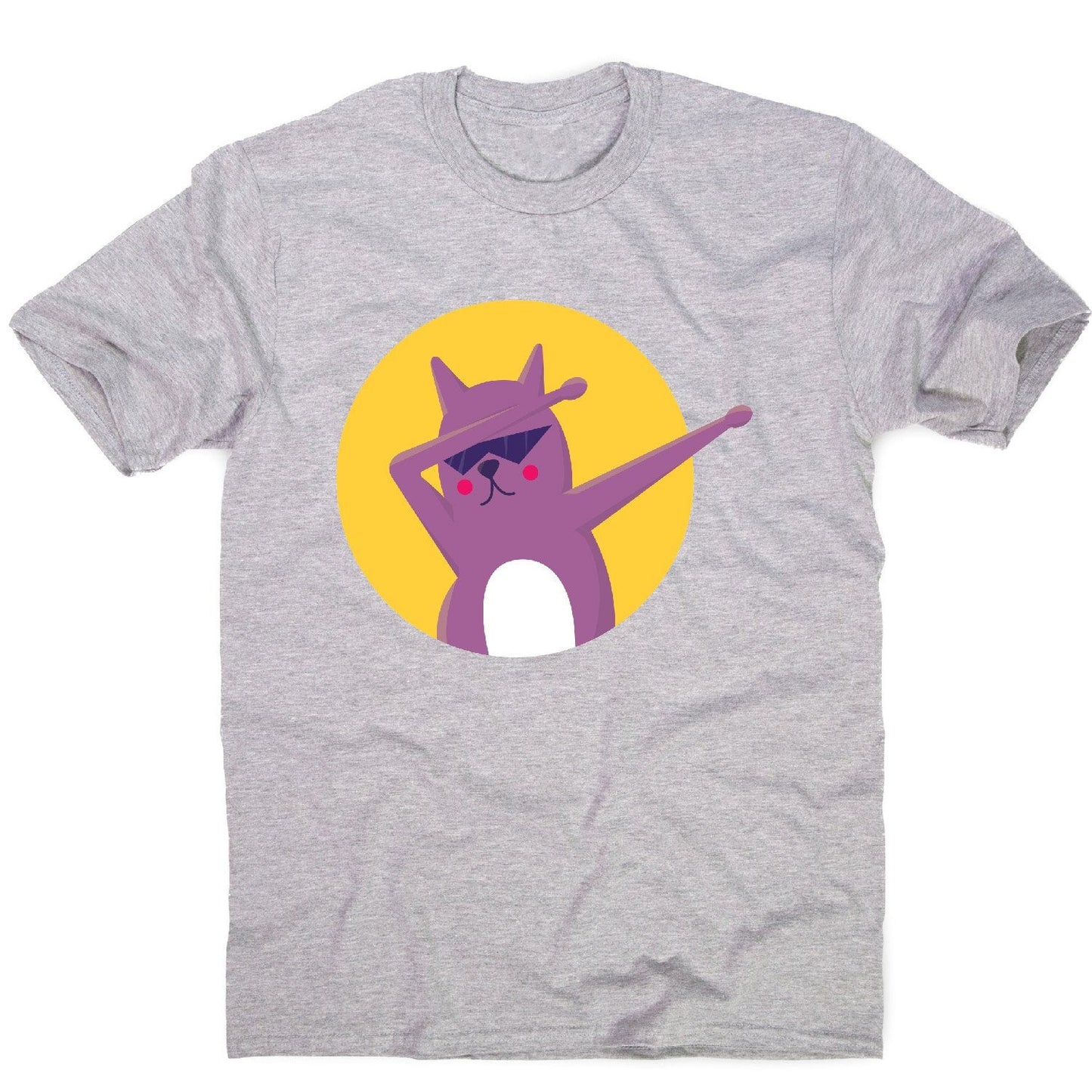 Funny cat dab - men's t-shirt